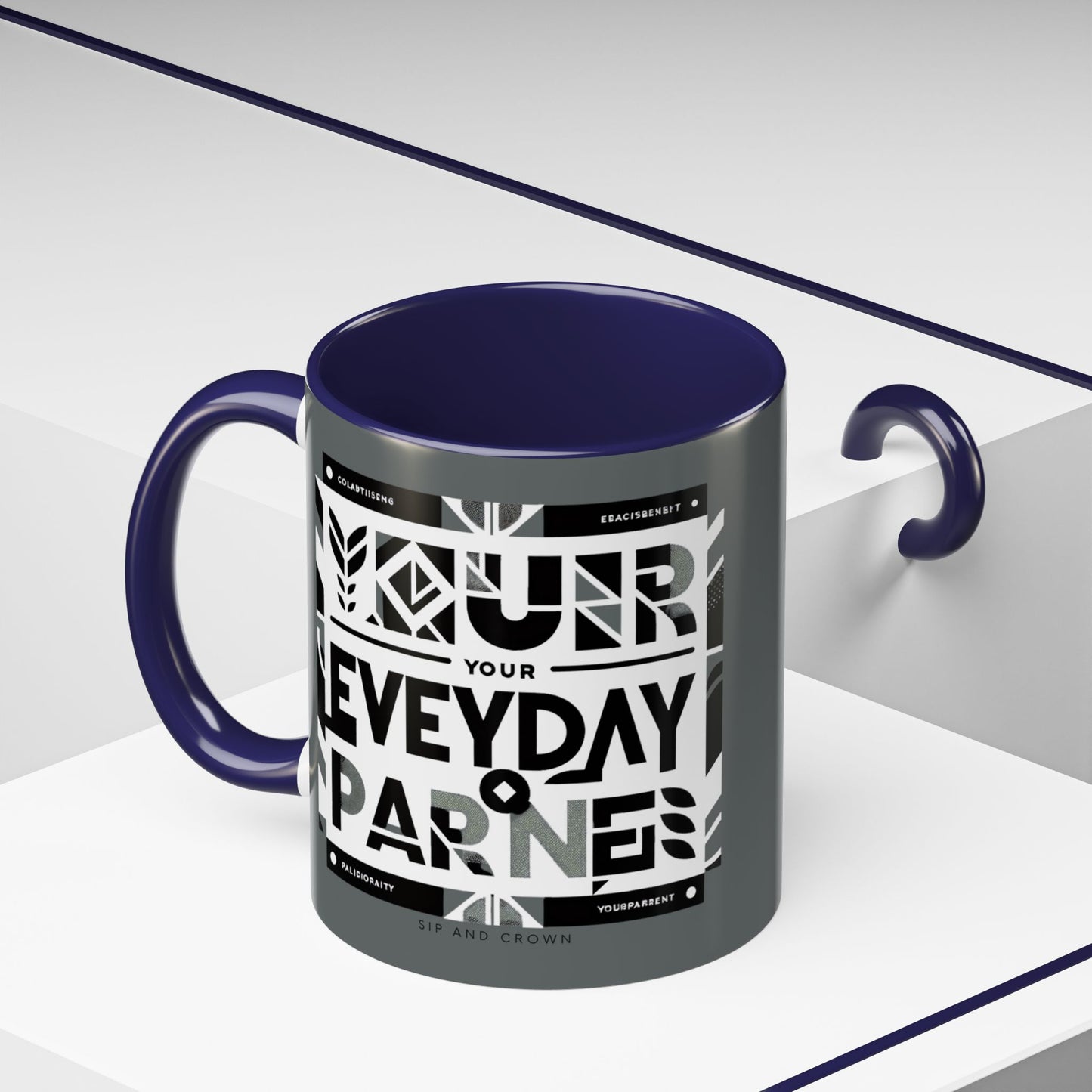 Accent Coffee Mug 11oz _ N3* Series ACM11OZ PT2WW021_ Limited Edition Perfect Blend of Style by WesternWaves: