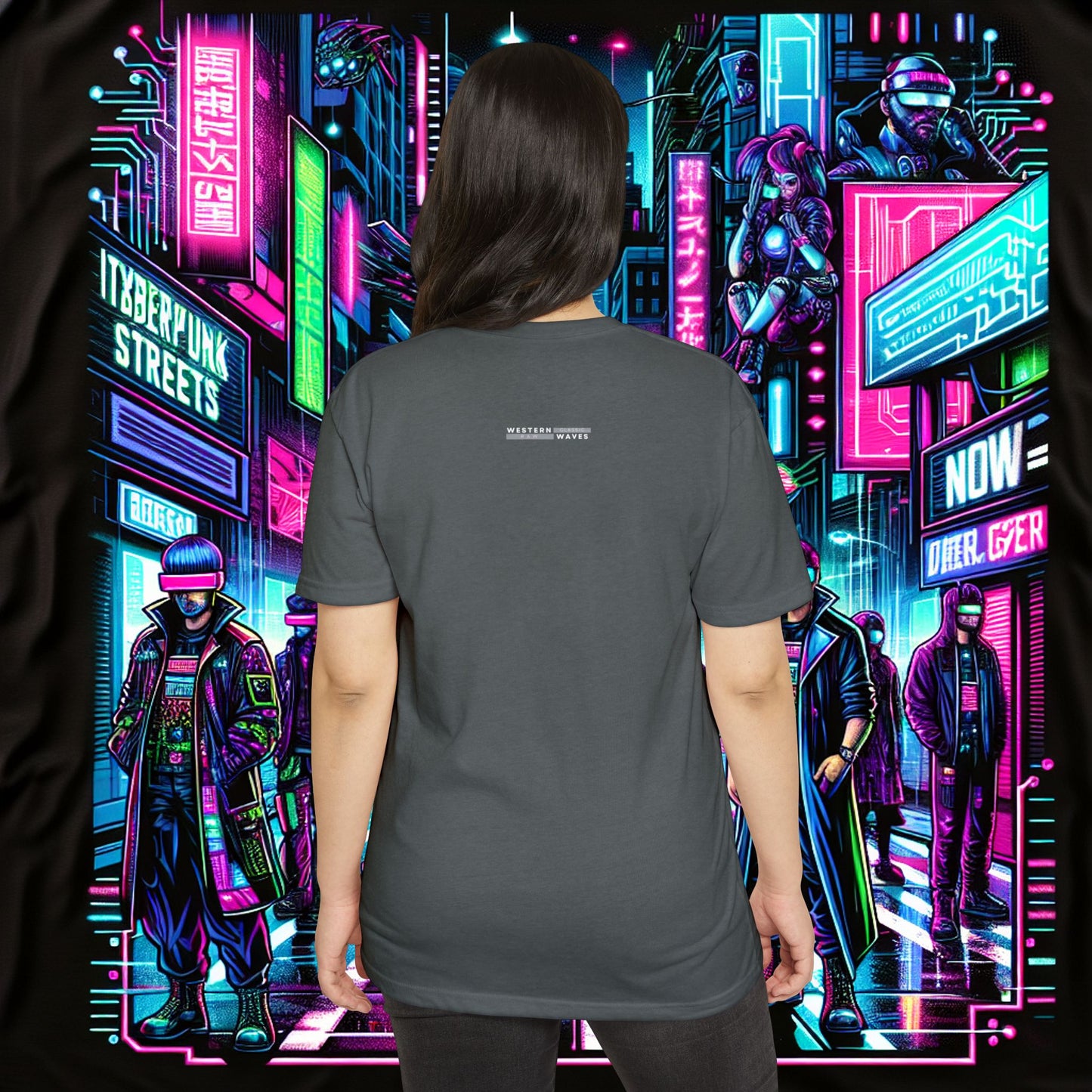 Unisex CVC Jersey T-shirt_ N8+ Series USCVCJTS PT2WW001_ Limited Edition CVC T-shirt by WesternWaves: