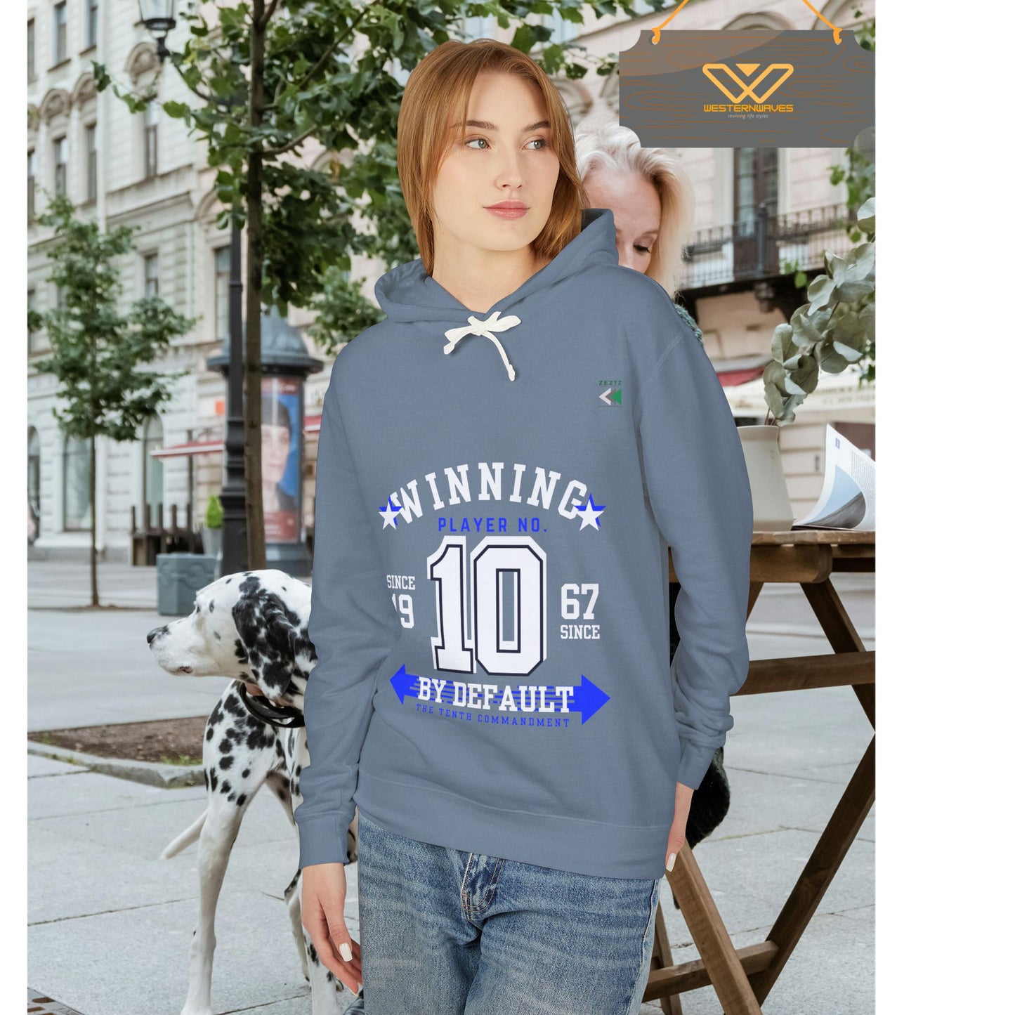 Unisex Lightweight Hooded Sweatshirt – N2 Series USLWHSS PT2WW021_ Limited Edition Crafted Comfort by WesternWaves: