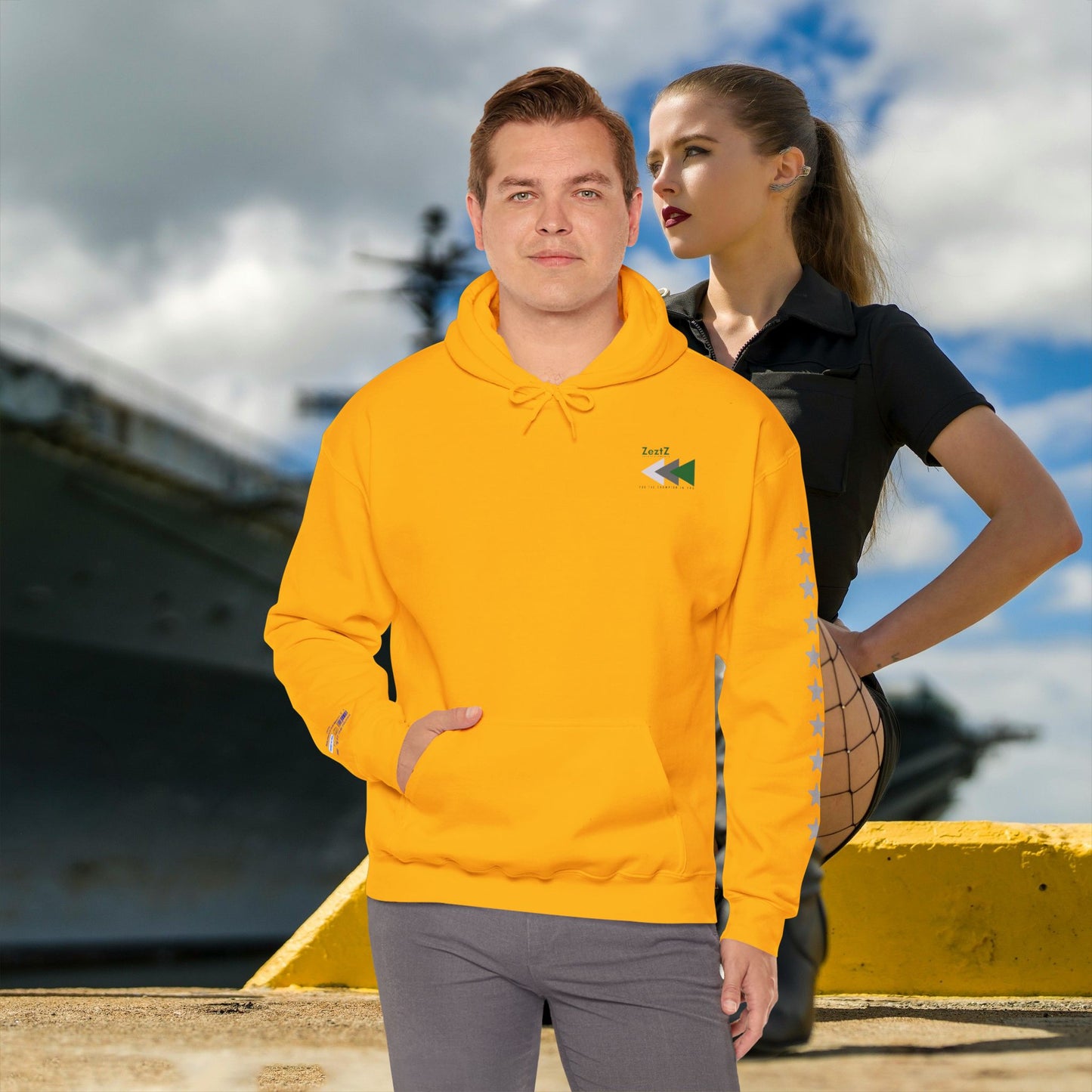 Unisex Heavy Blend™ Hooded Sweatshirt_ N+ Series USHBHSS PT2WW001_ Limited Edition by WesternWaves: