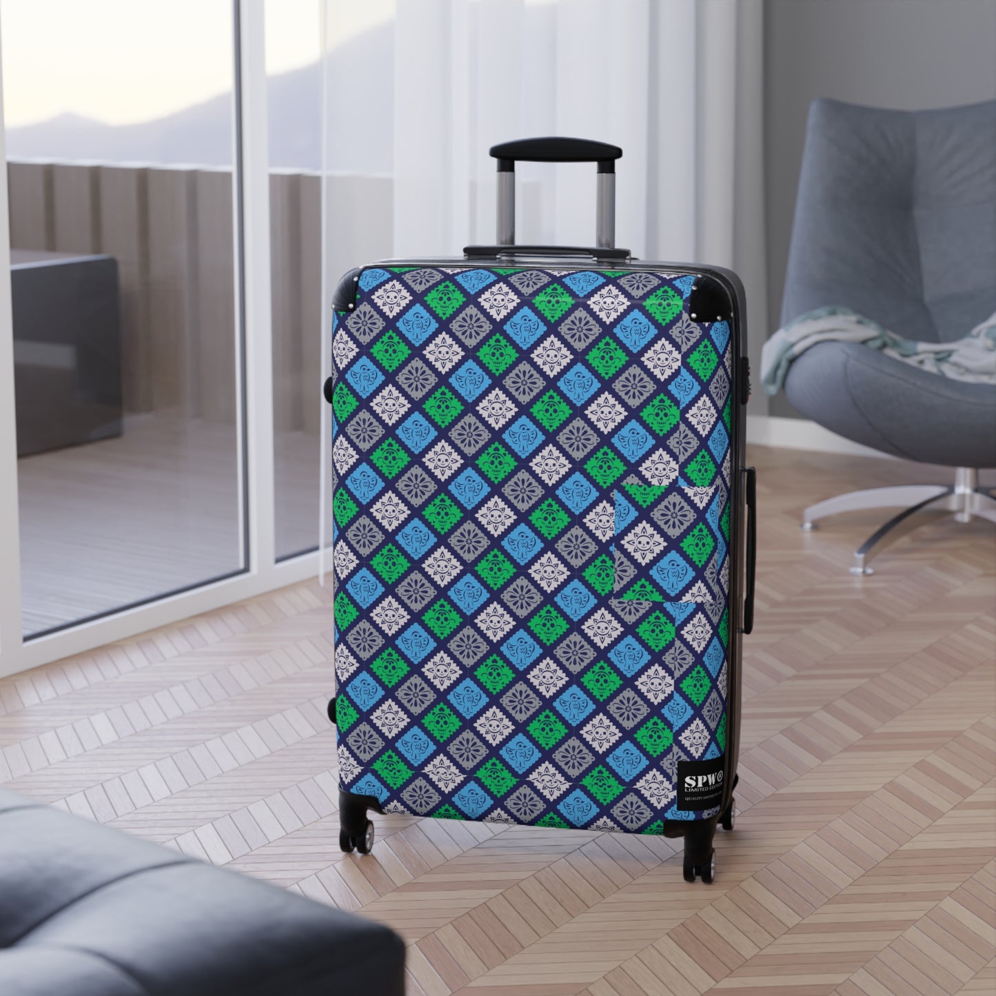 Suitcase_ For Effortless Travel in Elegance Motion_ N2 Series SC-PT2WW001_ Limited Edition Functionality & Style in Travelling by WesternWaves: