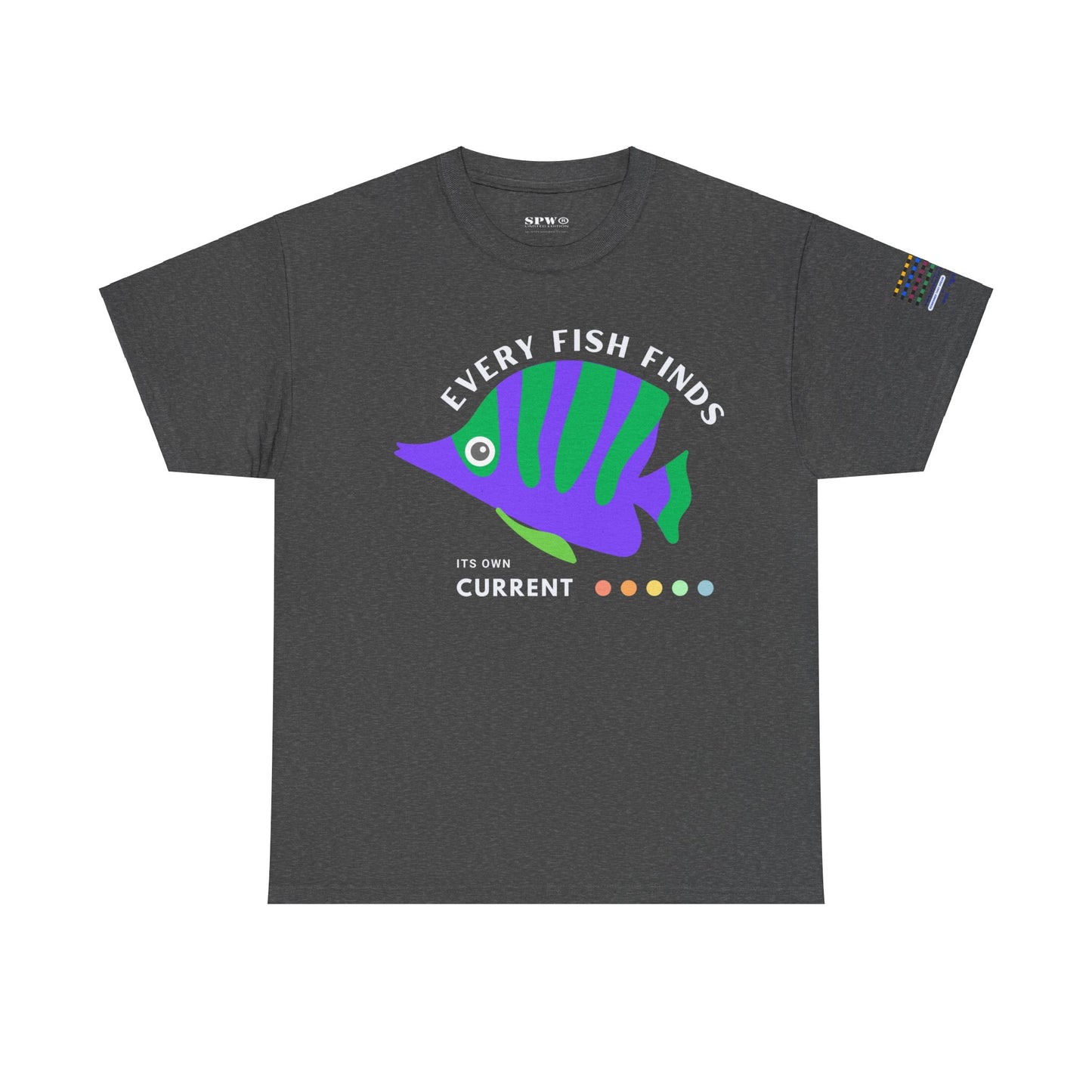 Unisex Heavy Cotton Tee_ Crafted from premium 100% cotton_ N+ Series UHCT PT2WV002_ Limited Edition by WesternWaves: