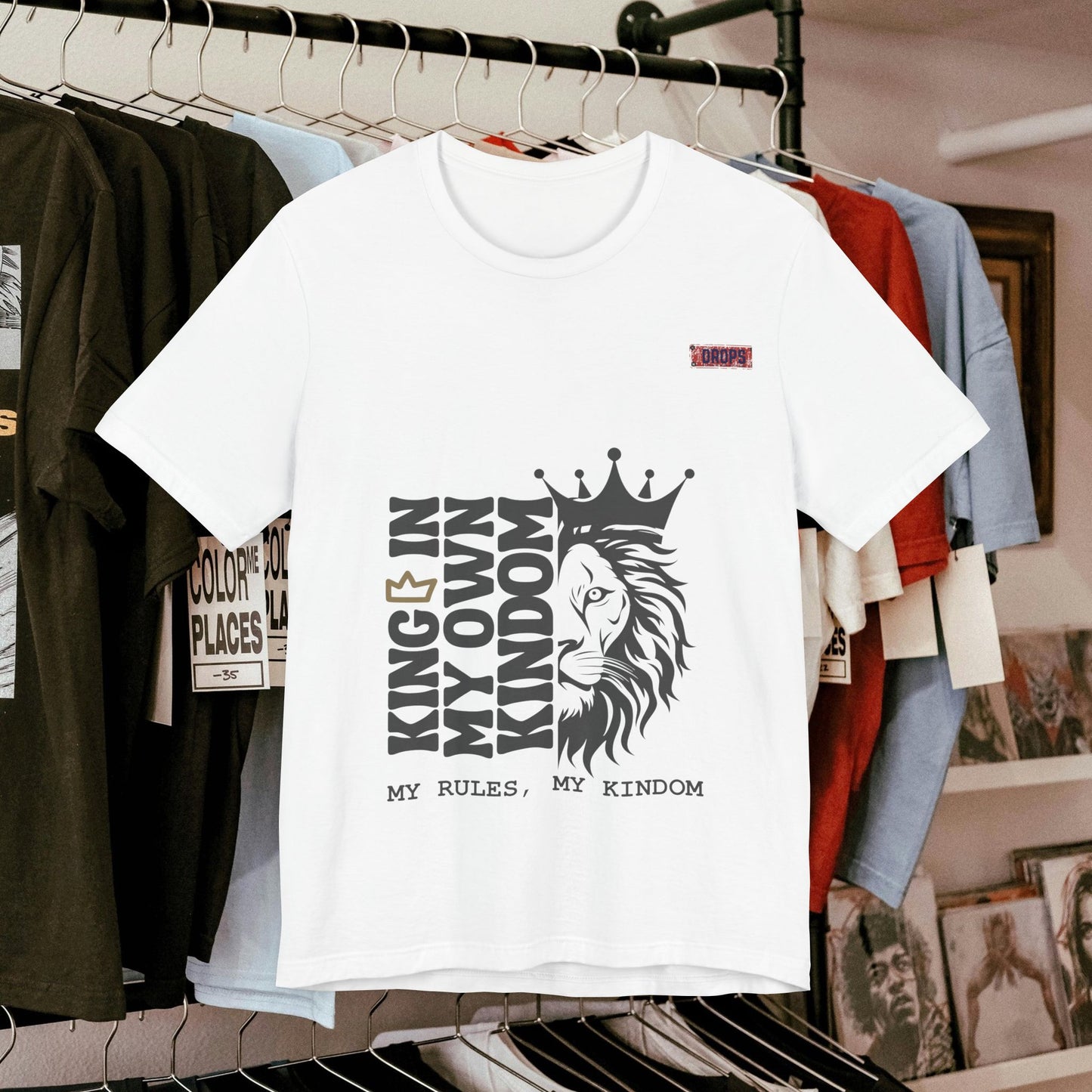 Casual Tee_ Series UWD 070_ Limited Edition Casual Streetwear Tee by WesternWaves: