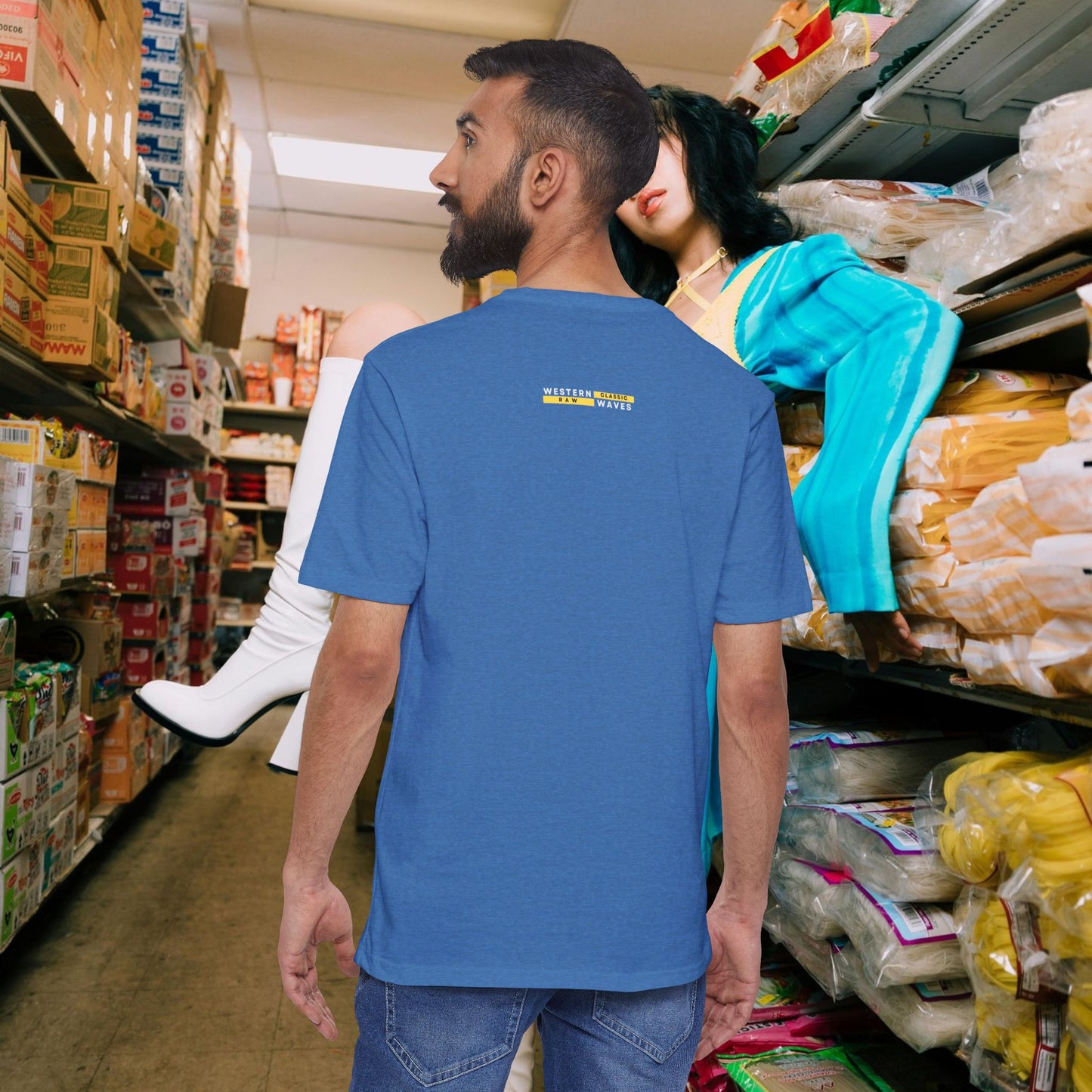 Unisex District® Re-Tee®_ N Series USDRR_ PT2WW002_ Sustainable Style by WesternWaves: