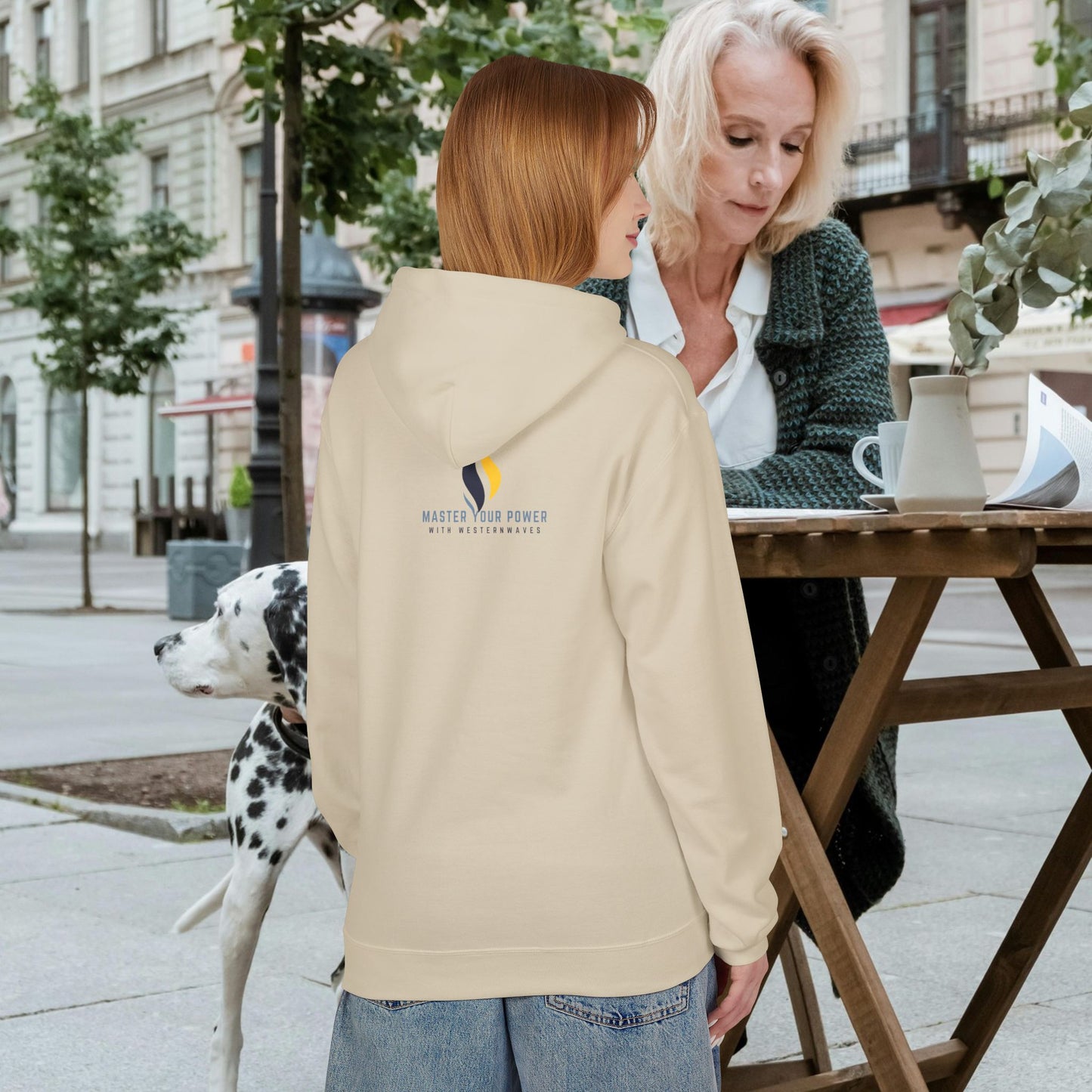 Unisex Midweight Softstyle Fleece Hoodie_ N3+ Series USMWXXFH PI2WW001_ Limited Edition by WesternWaves: