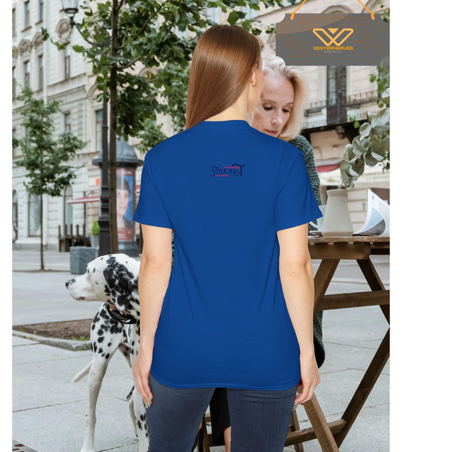 Unisex Ultra Cotton Tee_ Classic Comfort Unleashed_ N2* Series USUCTEE PT2WW009_ Limited Edition Maximum Comfort & Style by WesternWaves: