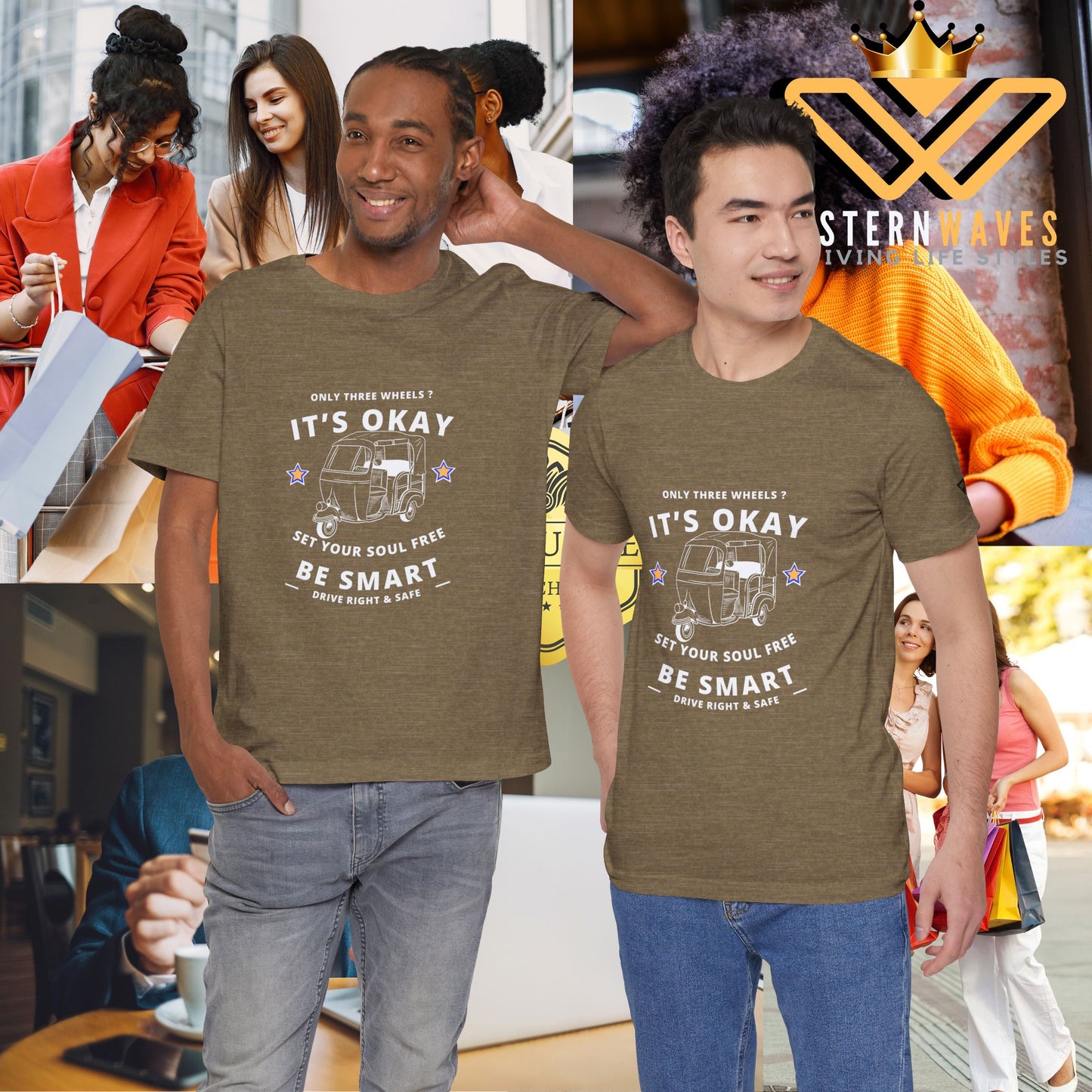 Unisex Jersey Short Sleeve Tee_ Signature Comfort Tee by SPW_ N2* Series PT2WW005_ Limited Edition Cherished Favorite by WesternWaves: