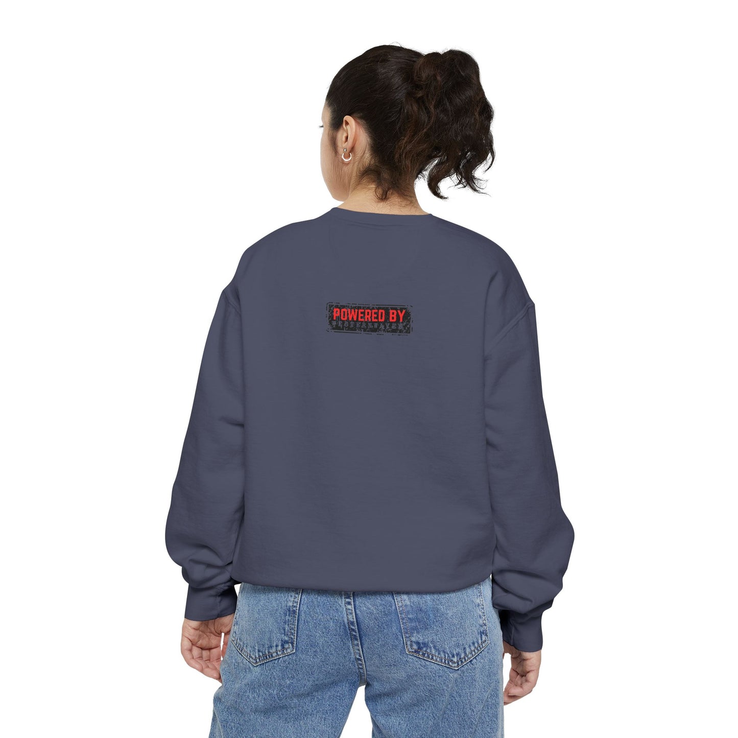 Motivational Unisex Garment-Dyed Sweatshirt, Cozy Pullover, Rise and Shine Apparel, Gift for Her, Inspirational Clothing