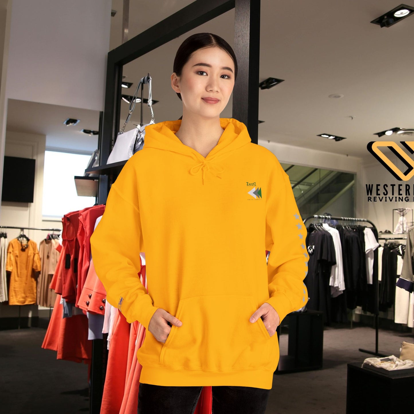 Unisex Heavy Blend™ Hooded Sweatshirt_ N+ Series USHBHSS PT2WW001_ Limited Edition by WesternWaves: