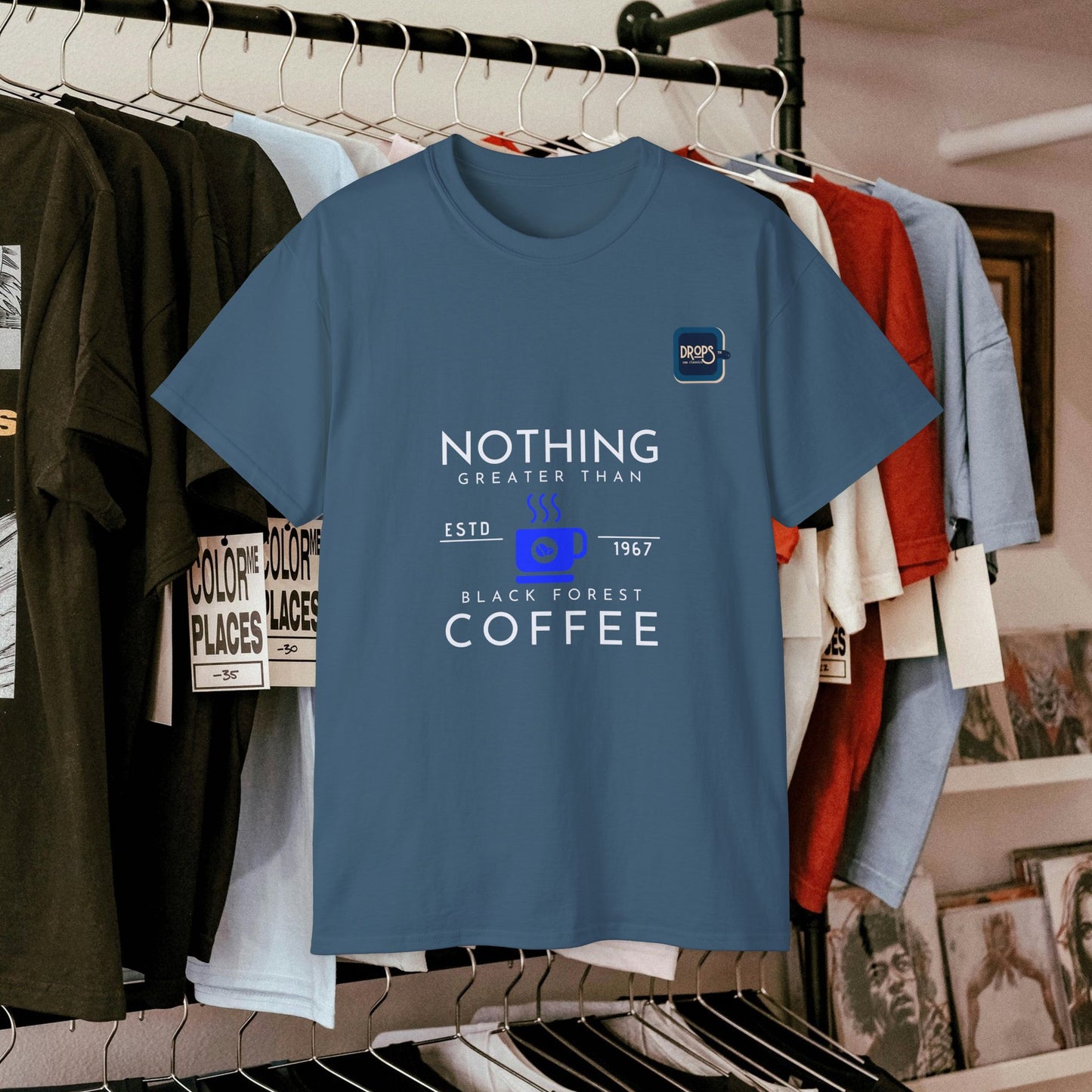 Unisex Ultra Cotton Tee_ Classic Comfort Unleashed_ N2+ Series USUCTEE PT2WW006_ Limited Edition Maximum Comfort & Style by WesternWaves:
