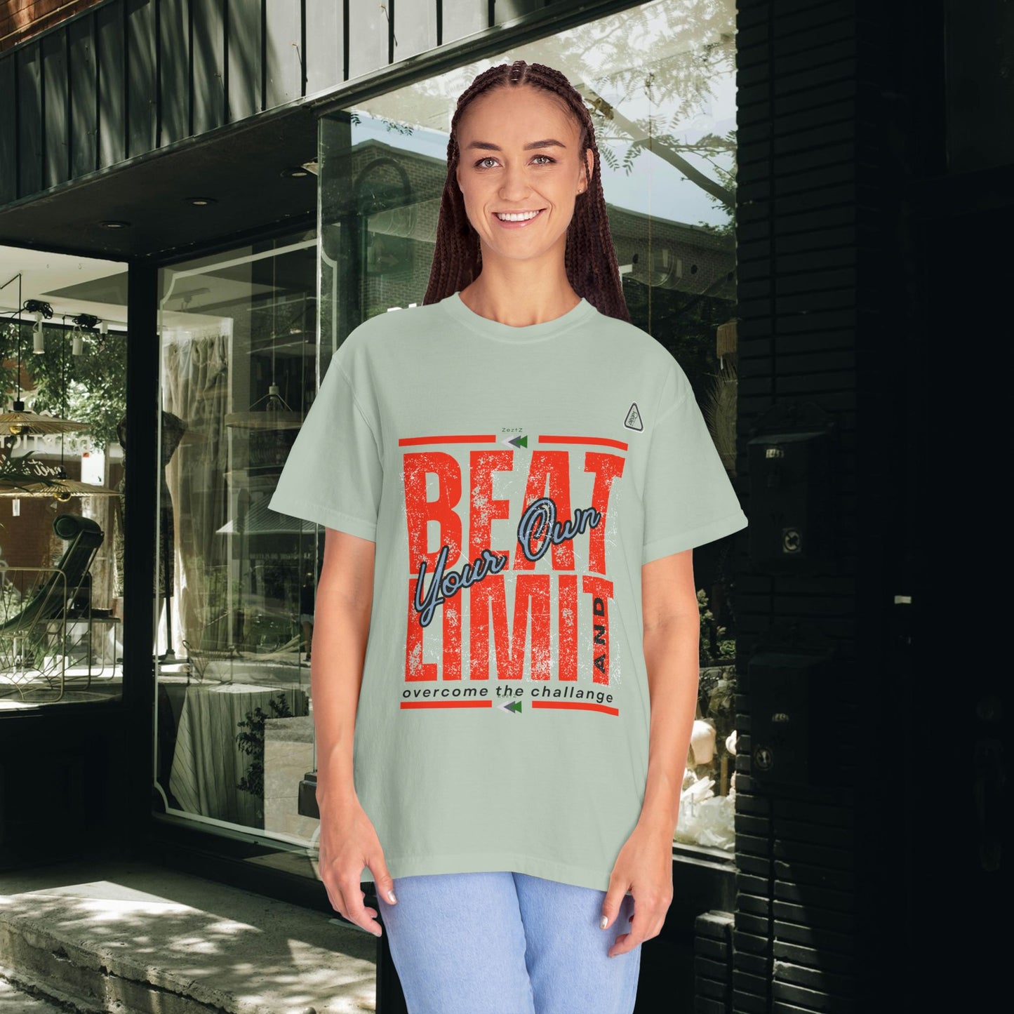 Unisex Garment-Dyed T-shirt_ N2 Series USGDTS PT2WW002_ Comfort Colors 1717_ WesternWaves Limited Edition:
