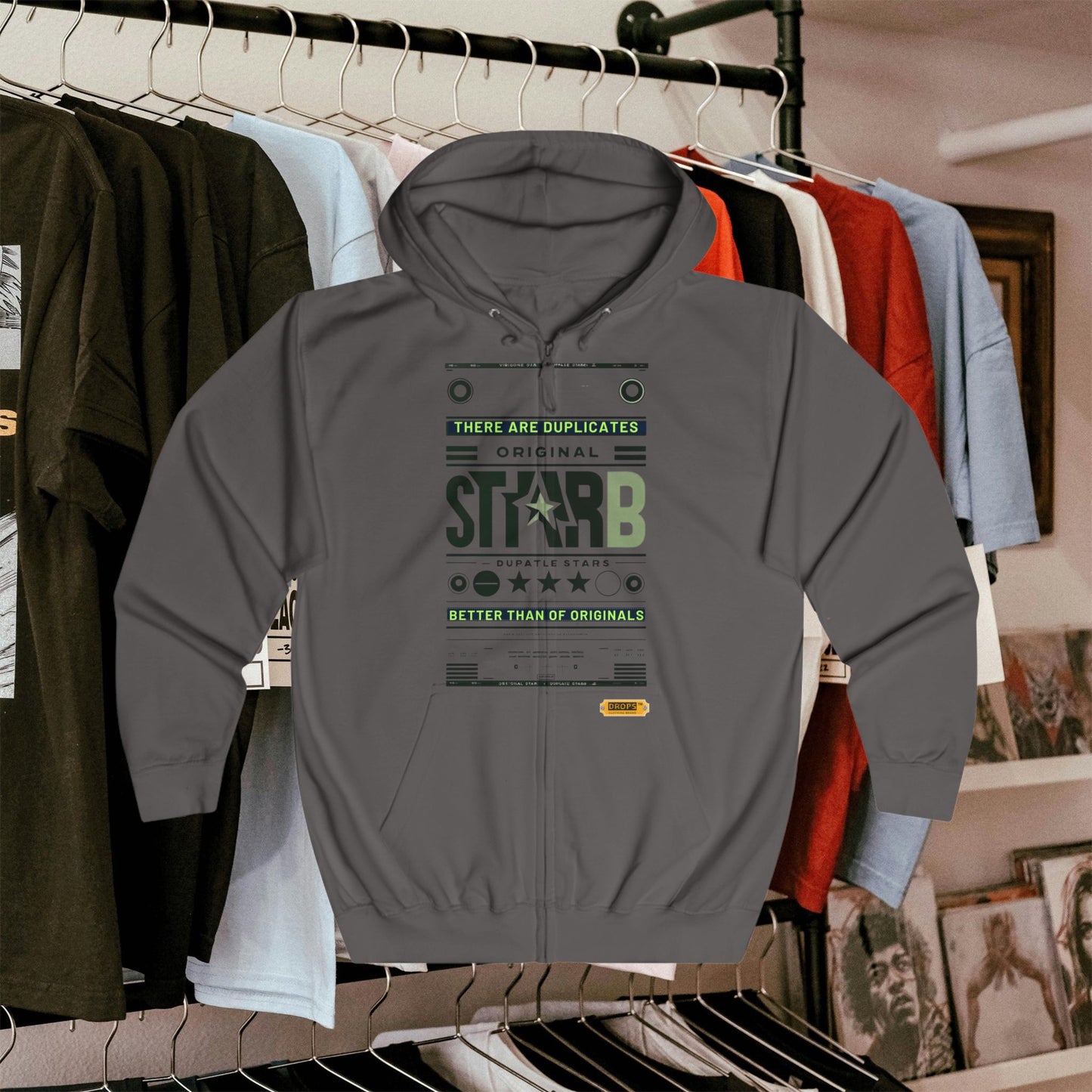 Unisex Full Zip Hoodie_ 22 June 2025_ Limited Edition, Casual Wear in Street Style by WesternWaves: