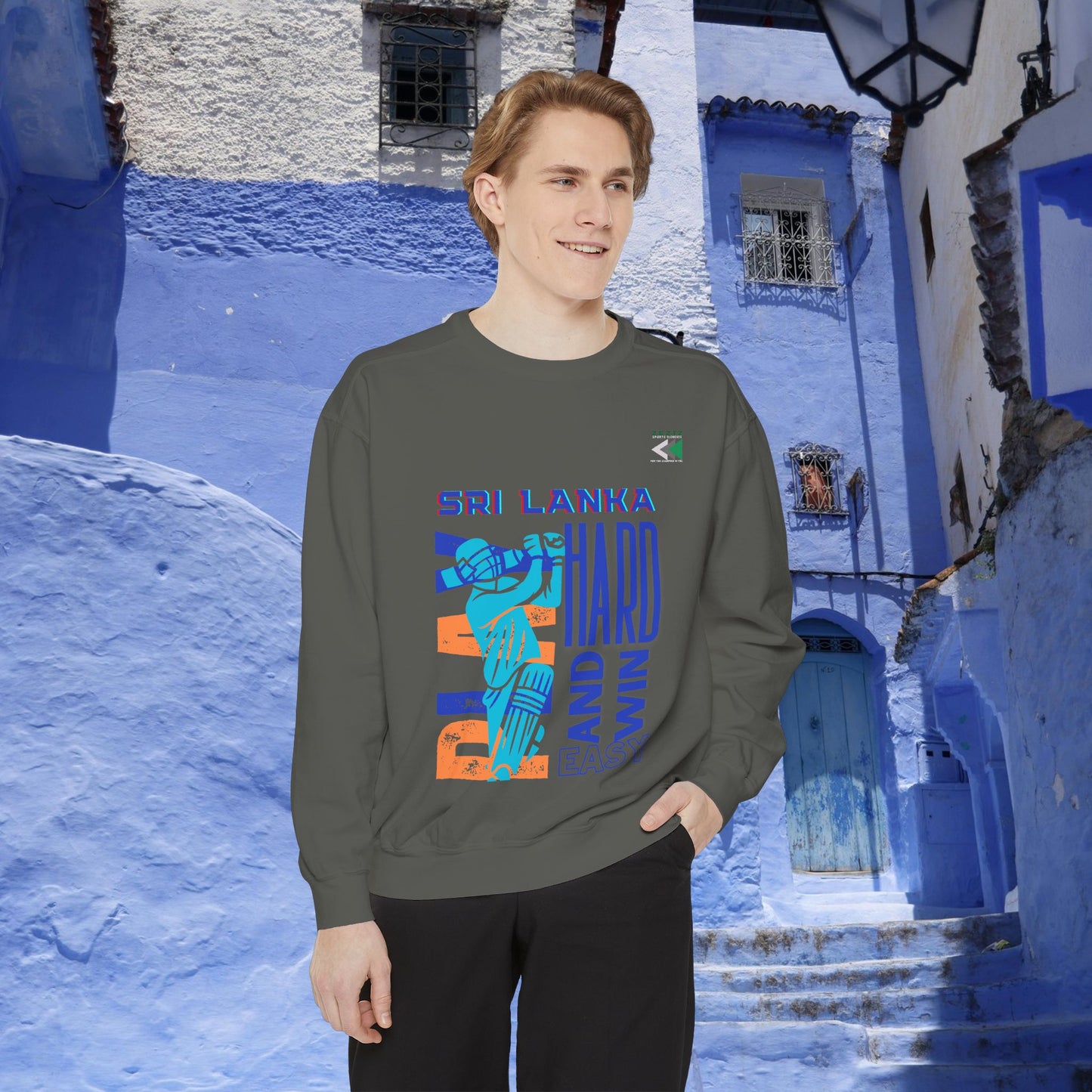 Unisex Garment-Dyed Sweatshirt_ N2 Series USGDSS PT2WW001_ Limited Edition Masterpiece of ‘ZeztZ’ Sports Brand Luxury & Casual Comfort by WesternWaves: