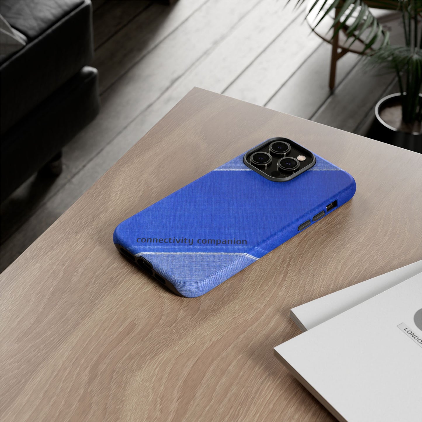 Connectivity Companion Phone Case - Stylish Blue Protection for Everyday Use_ 31 March 2025_ 001