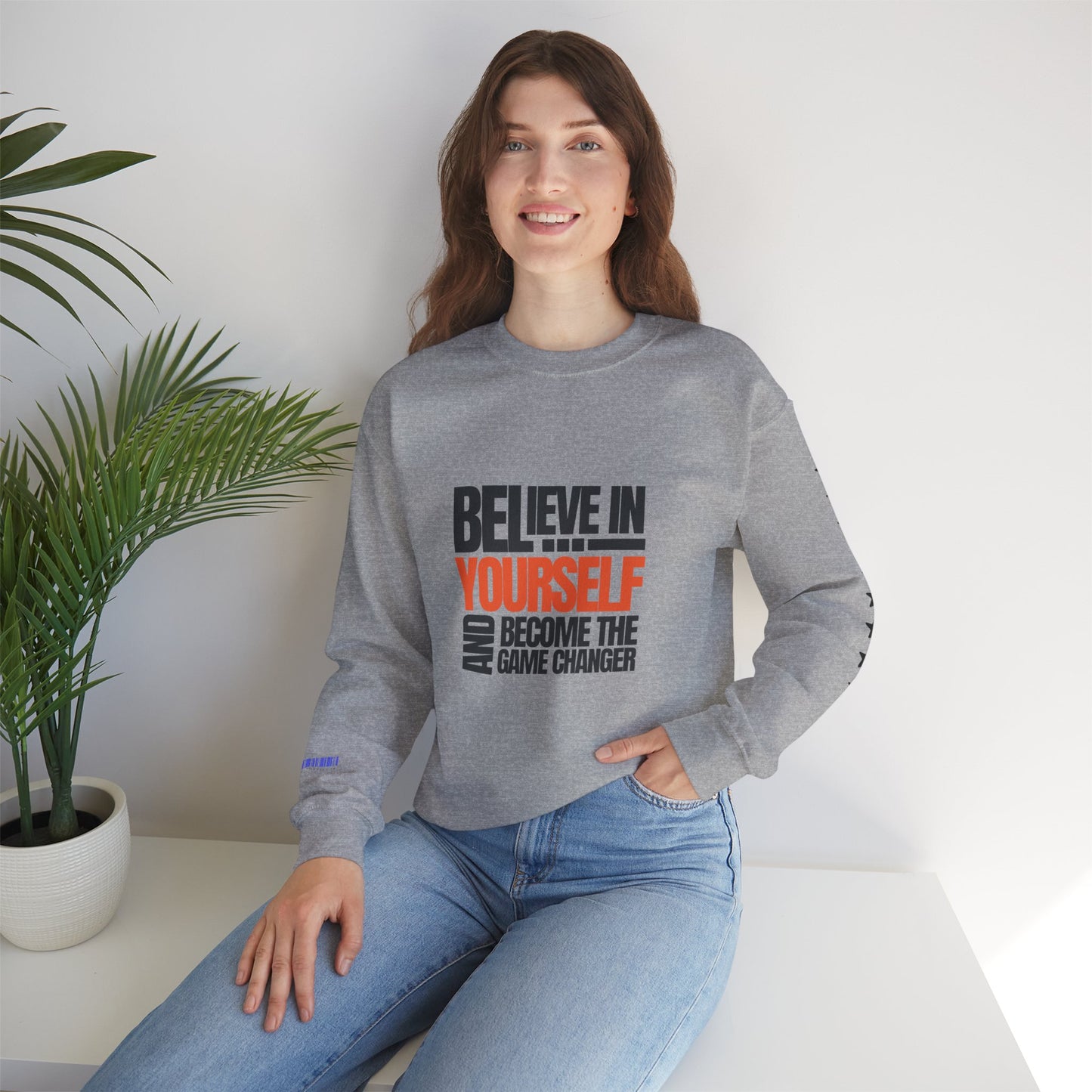 Unisex Heavy Blend™ Crewneck Sweatshirt_ N2+ Series UHBCSS PT2WW028_ Limited Edition Pure Luxury By WesternWaves: