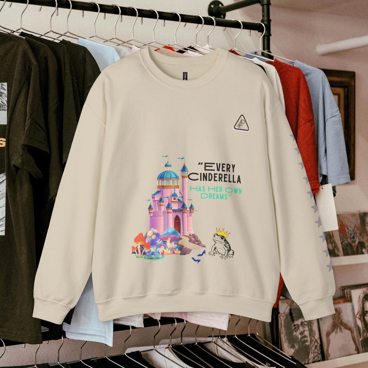 Unisex Heavy Blend™ Crewneck Sweatshirt_ N2 Series UHBCSS PT2WW007_ Limited Edition Pure Luxury By WesternWaves: