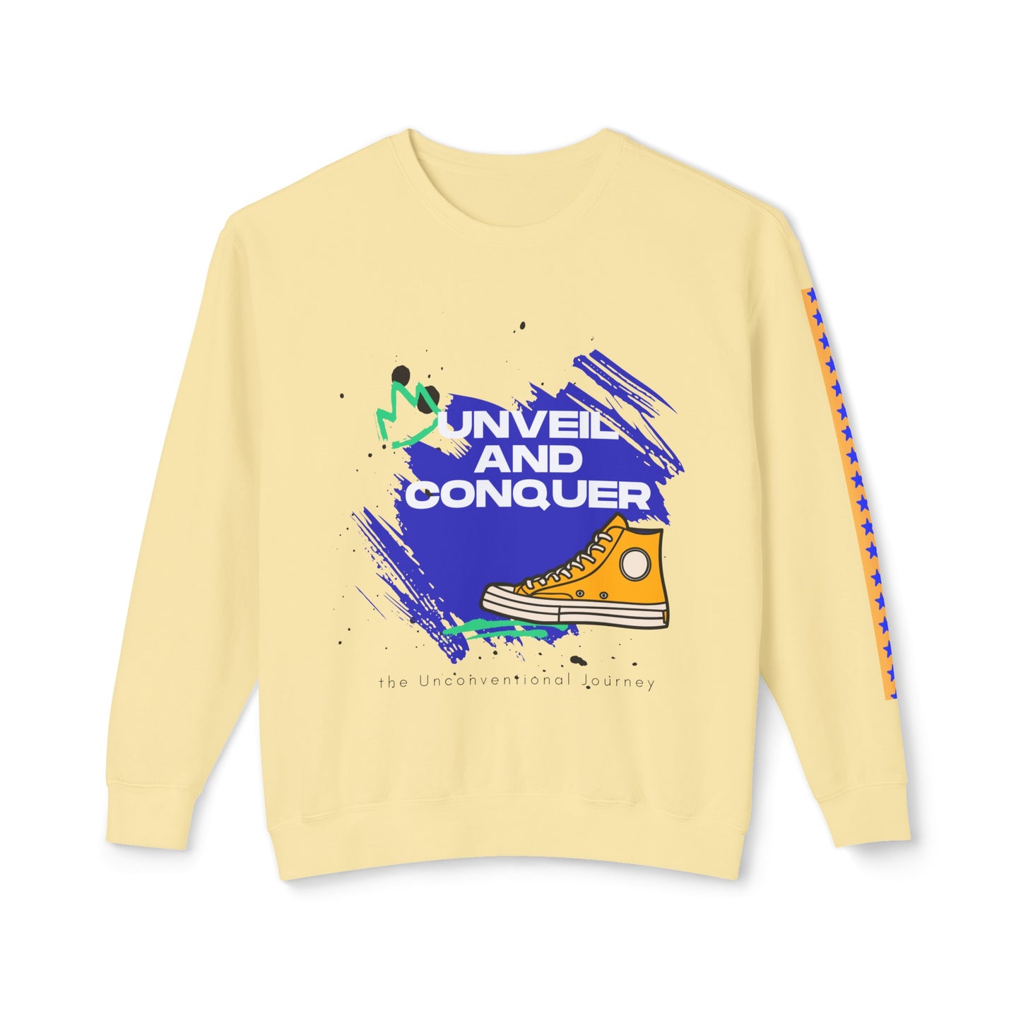 Unisex Lightweight Crewneck Sweatshirt_ N2+ Series ULWCSS PT2WW003_ Limited Edition Unparalleled Quality by WesternWaves: