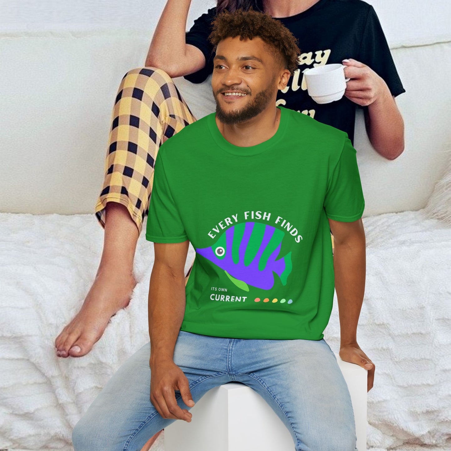 Unisex Softstyle T-Shirt_ N+ Series USSTS FT2WW010_ Limited Edition by WesternWaves: