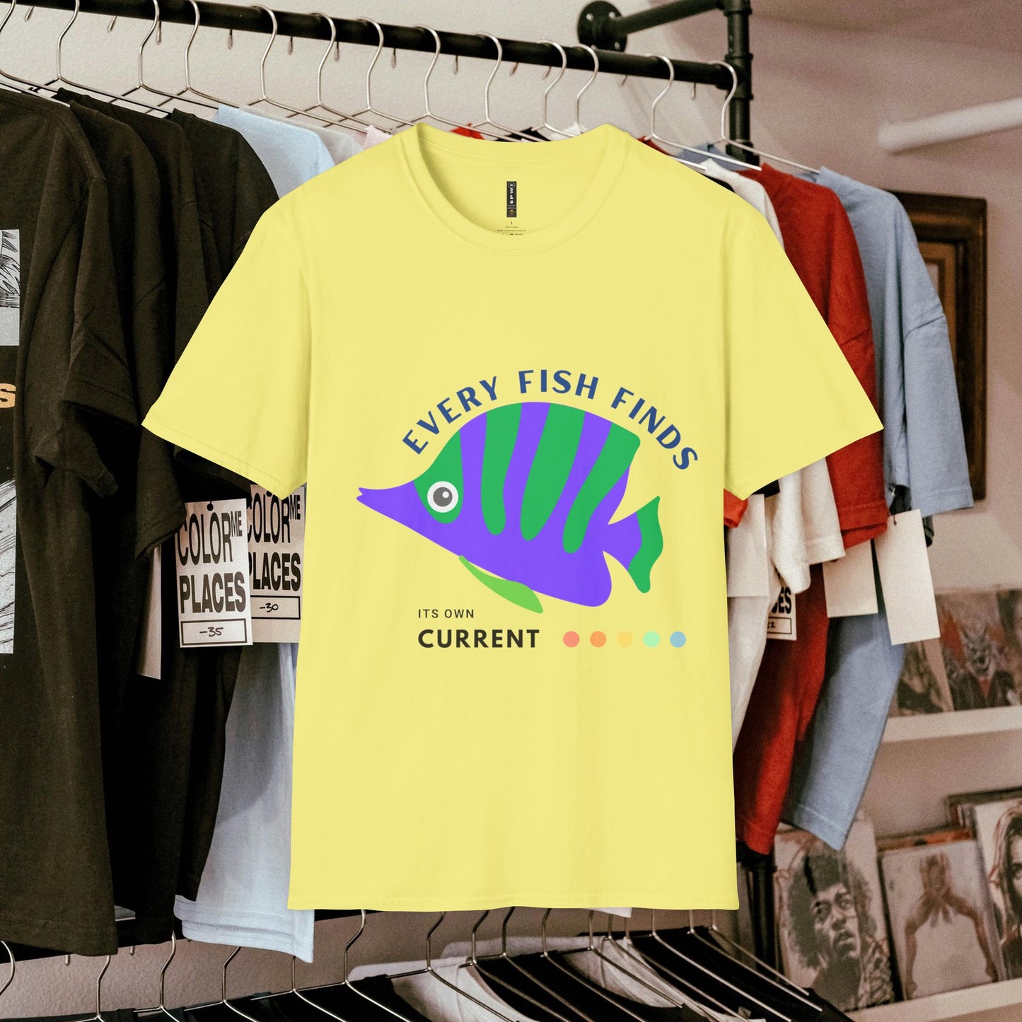 Unisex Softstyle T-Shirt_ N+ Series USSTS FT2WW010_ Limited Edition by WesternWaves: