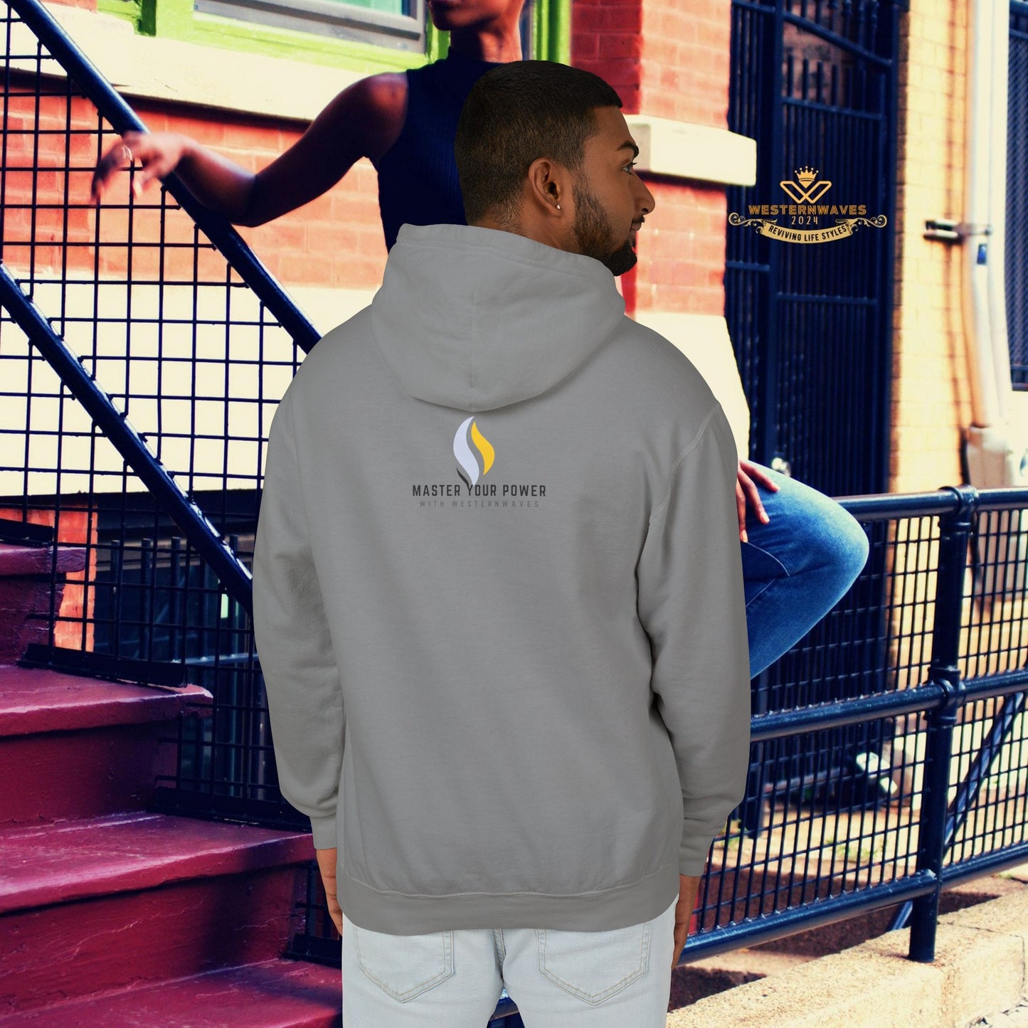 Unisex Lightweight Hooded Sweatshirt – N2+ Series USLWHSS PT2WW011_ Limited Edition Crafted Comfort by WesternWaves: