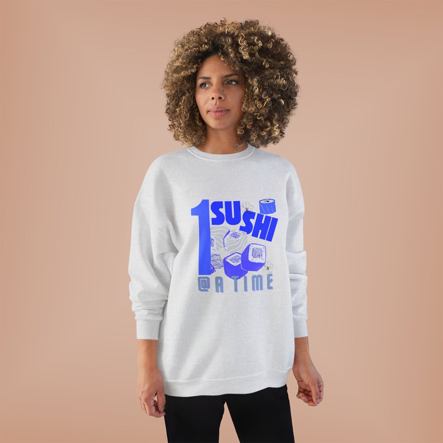 Unisex EcoSmart® Crewneck Sweatshirt_ N3+ Series USESCNSS PT2WW001_ Limited Edition Perfect Blend of Comfort, Style, & Sustainability by WesternWaves: