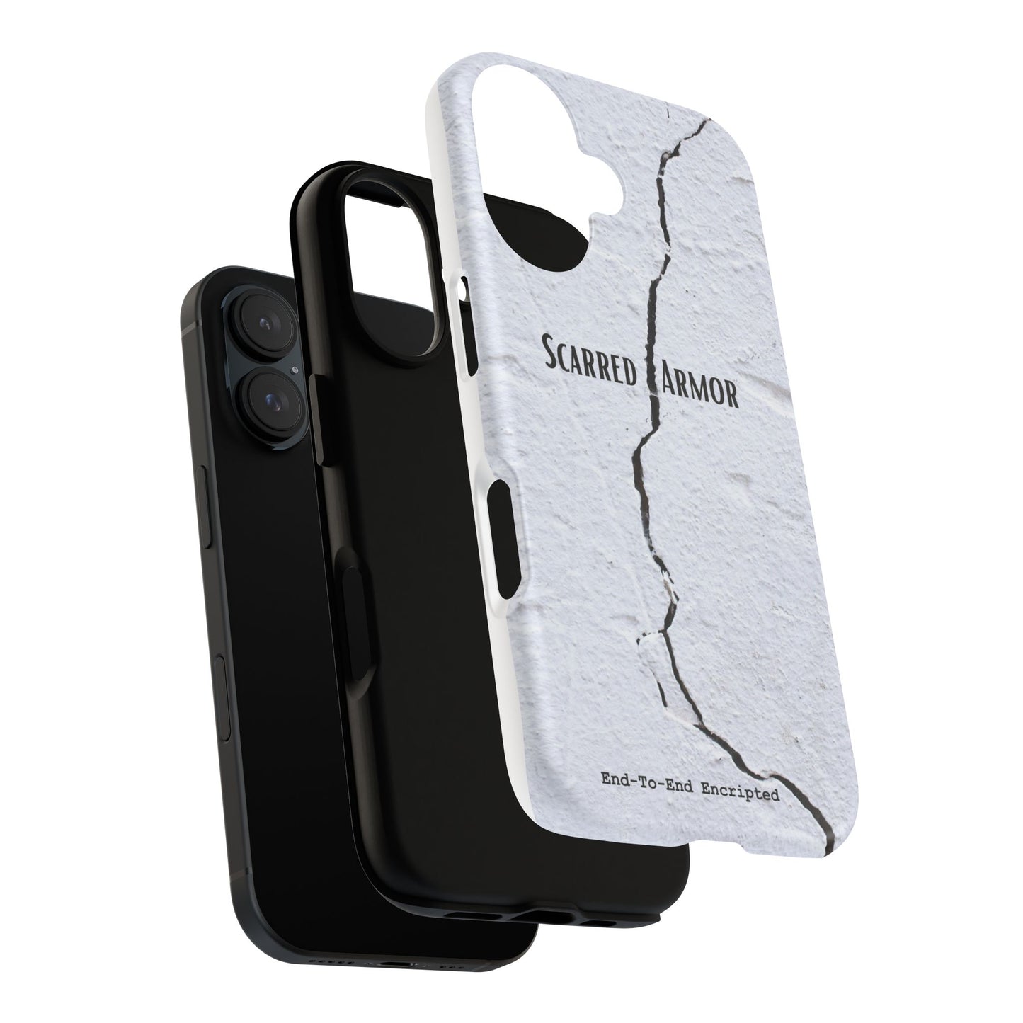 Tough iPhone Cases Phone Case_ Series N8+ TCPCASE PT2WW001_ Limited Edition Scarred Armor Design iPhone Cases by WesternWaves: