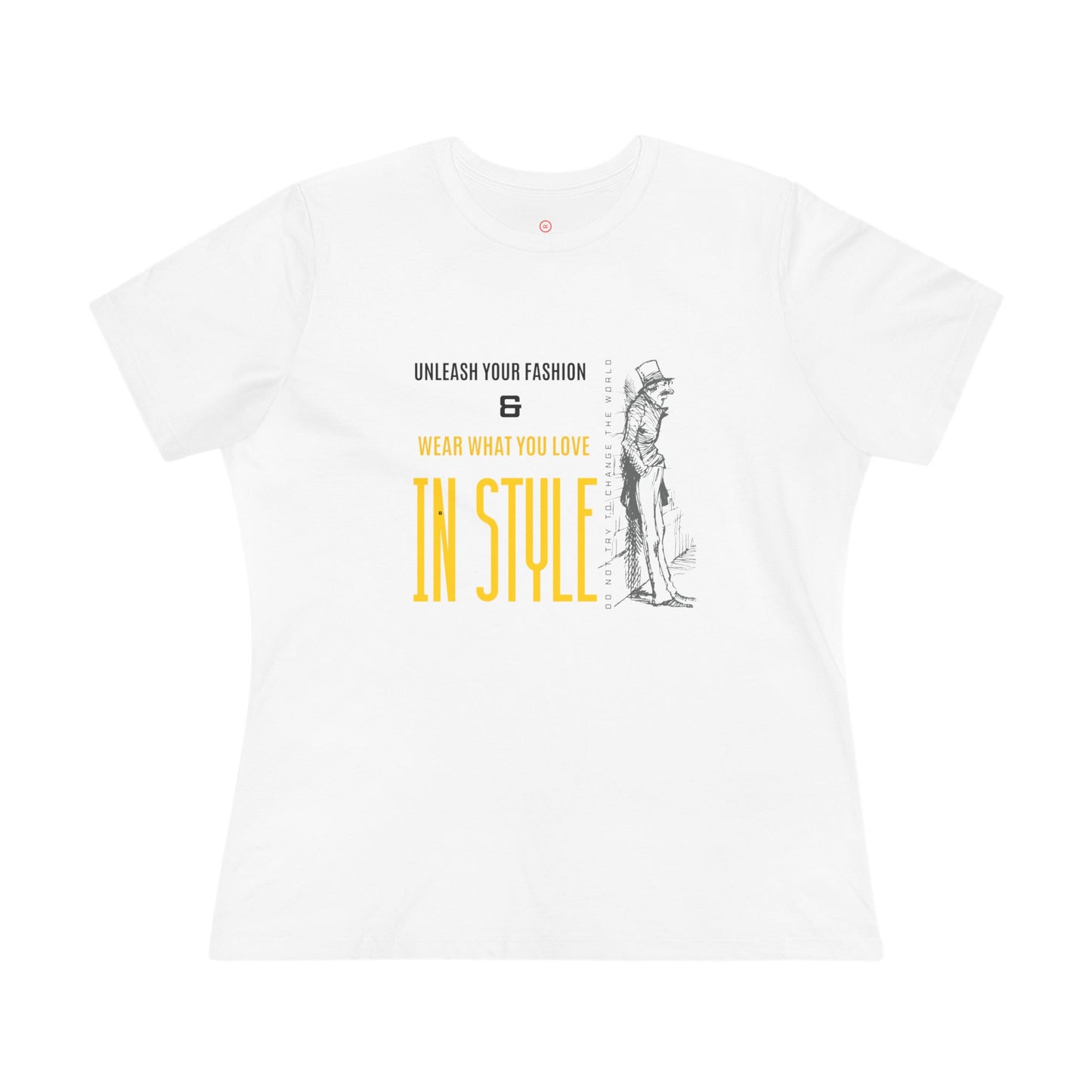 Women's Cotton Tee_ N2 Series WCTEE PT2WW001_ Cozy Comfort Limited Edition By WesternWaves: