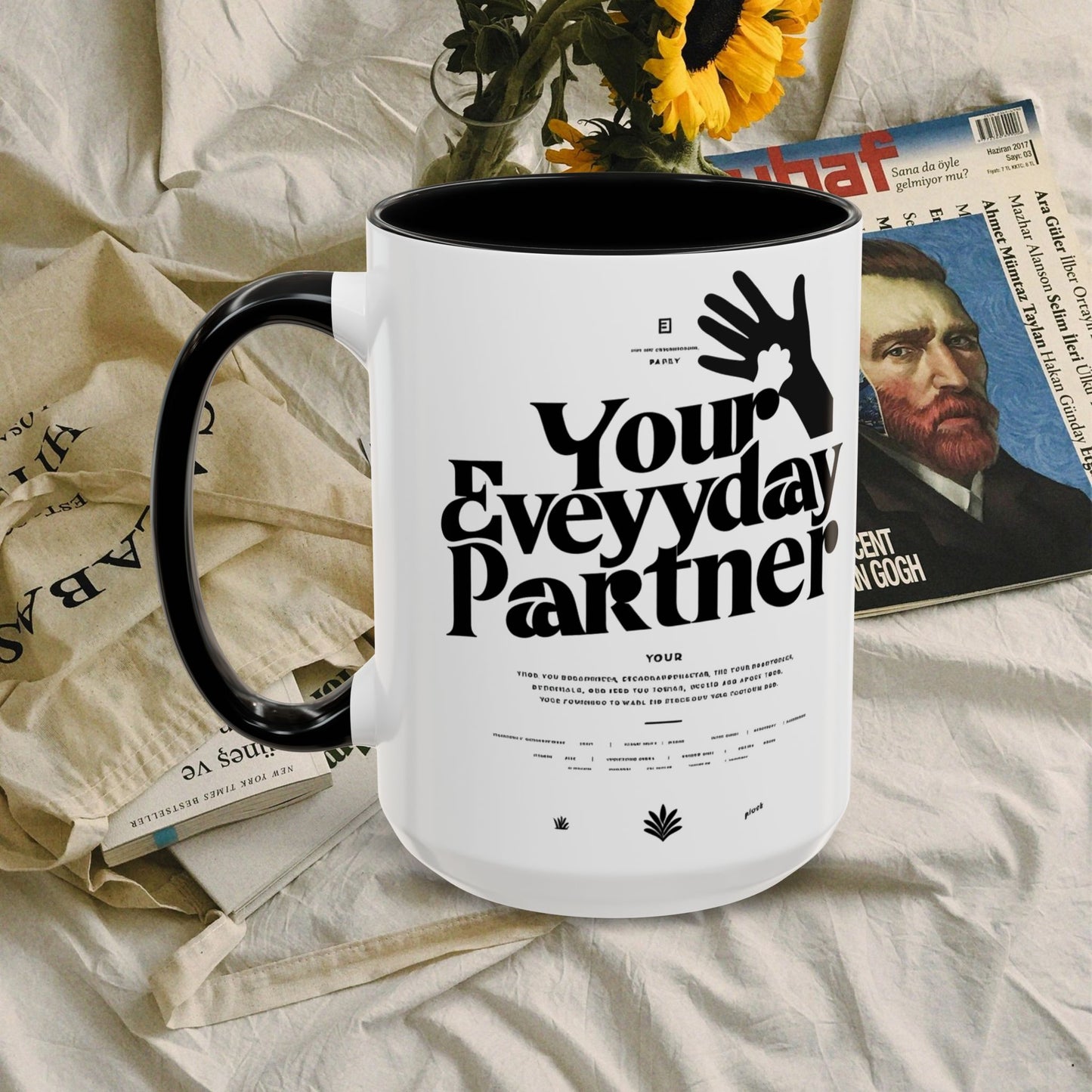 Accent Coffee Mug 11oz, 15oz_ N3* Series ACM11OZ PT2WW023_ Limited Edition Perfect Blend of Style by WesternWaves:
