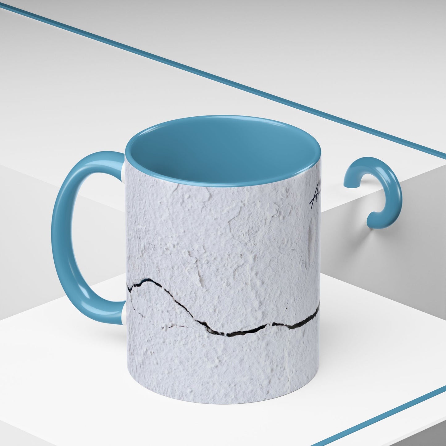 Accent Coffee Mug 11, 15oz_ N2 Series ACM11OZ PT2WW010_ Limited Edition Perfect Blend of Style by WesternWaves: