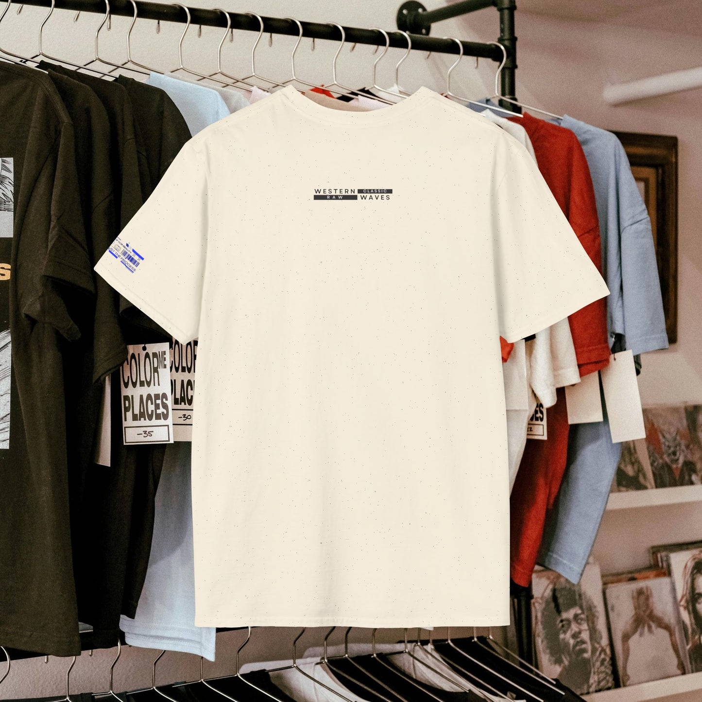Unisex Softstyle T-Shirt_ N2+ Series SPW USSTS FT2WW008_ Redefine Relaxation Limited Edition by WesternWaves:
