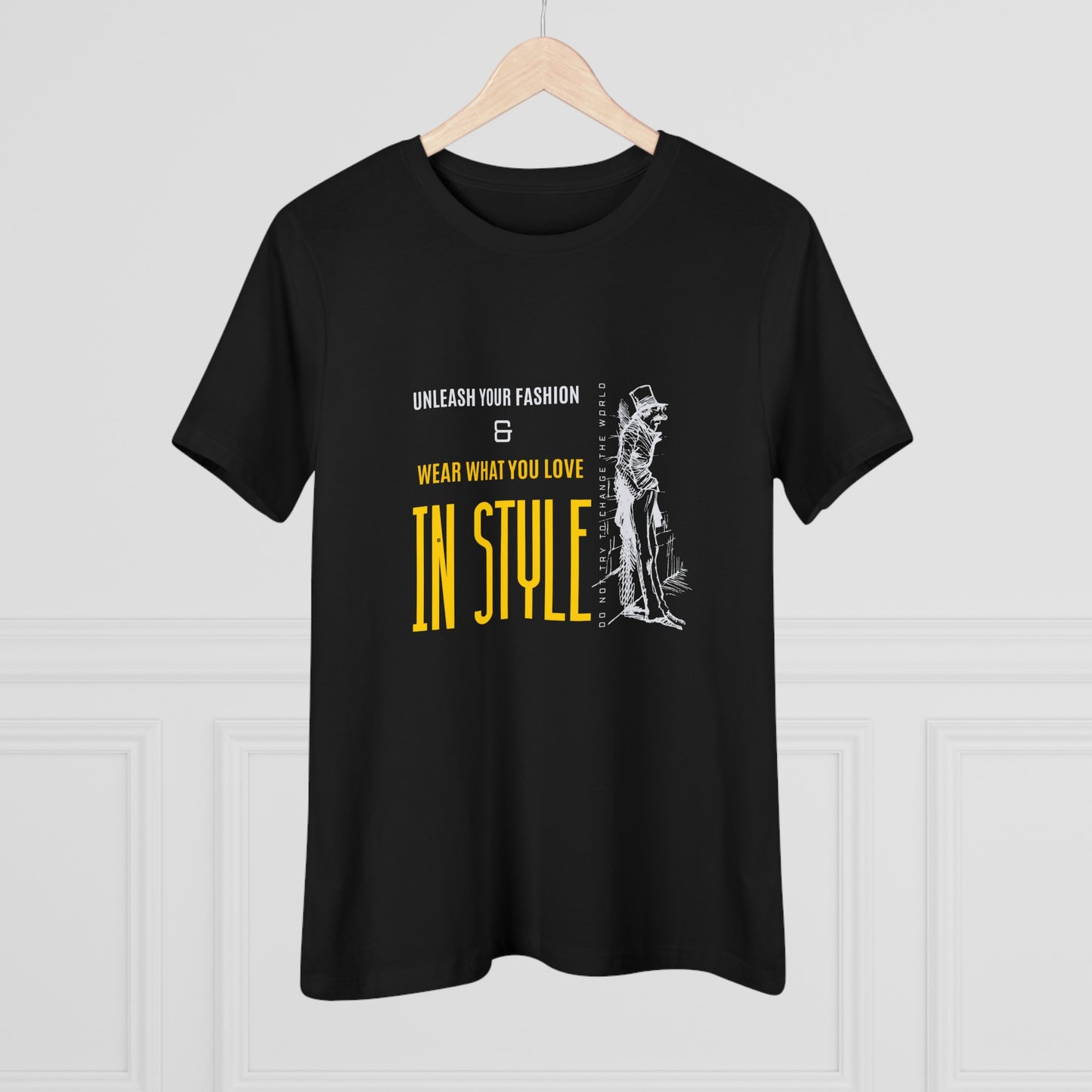 Women's Cotton Tee_ N2+ Series WCTEE PT2WW002_ Cozy Comfort Limited Edition by WesternWaves: