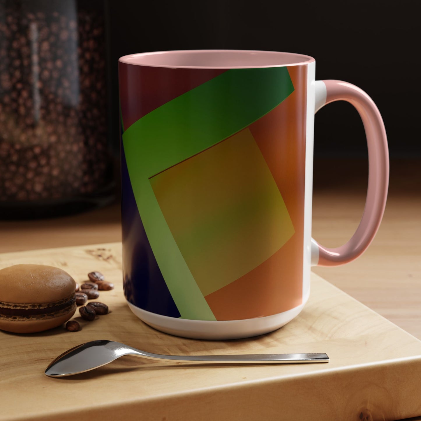Accent Coffee Mug 11, 15oz_ N3+ Series ACM11OZ PT2WW018_ Limited Edition Perfect Blend of Style by WesternWaves: