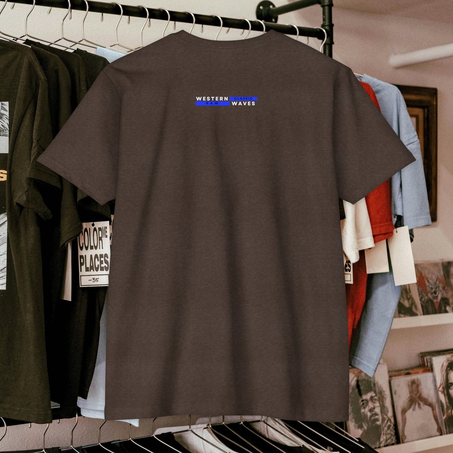 Unisex CVC Jersey T-shirt_ 16 June 2025_ Limited Edition Casual Fashion by WesternWaves: