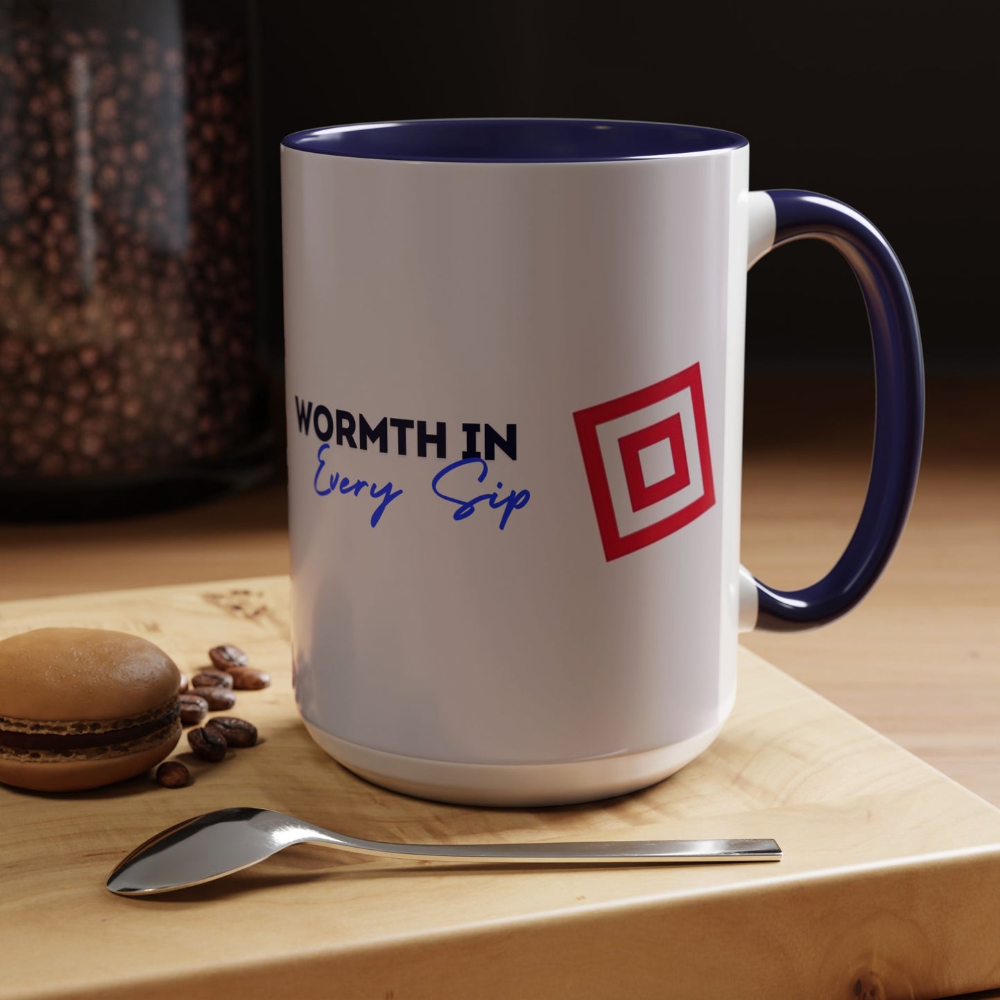 Accent Coffee Mug (11, 15oz)_ N2 Series ACMUG PT2WW003_ Limited Edition Mug by WesternWaves