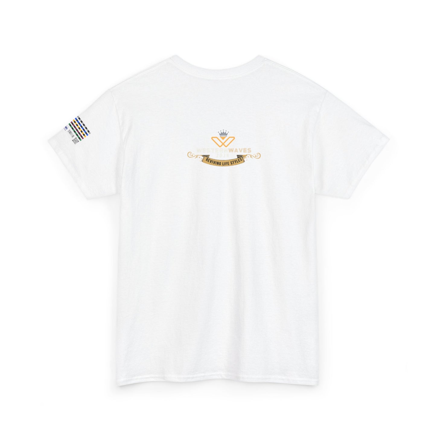 Unisex Heavy Cotton Tee_ Crafted from premium 100% cotton_ N+ Series UHCT PT2WV006_ Limited Edition by WesternWaves: