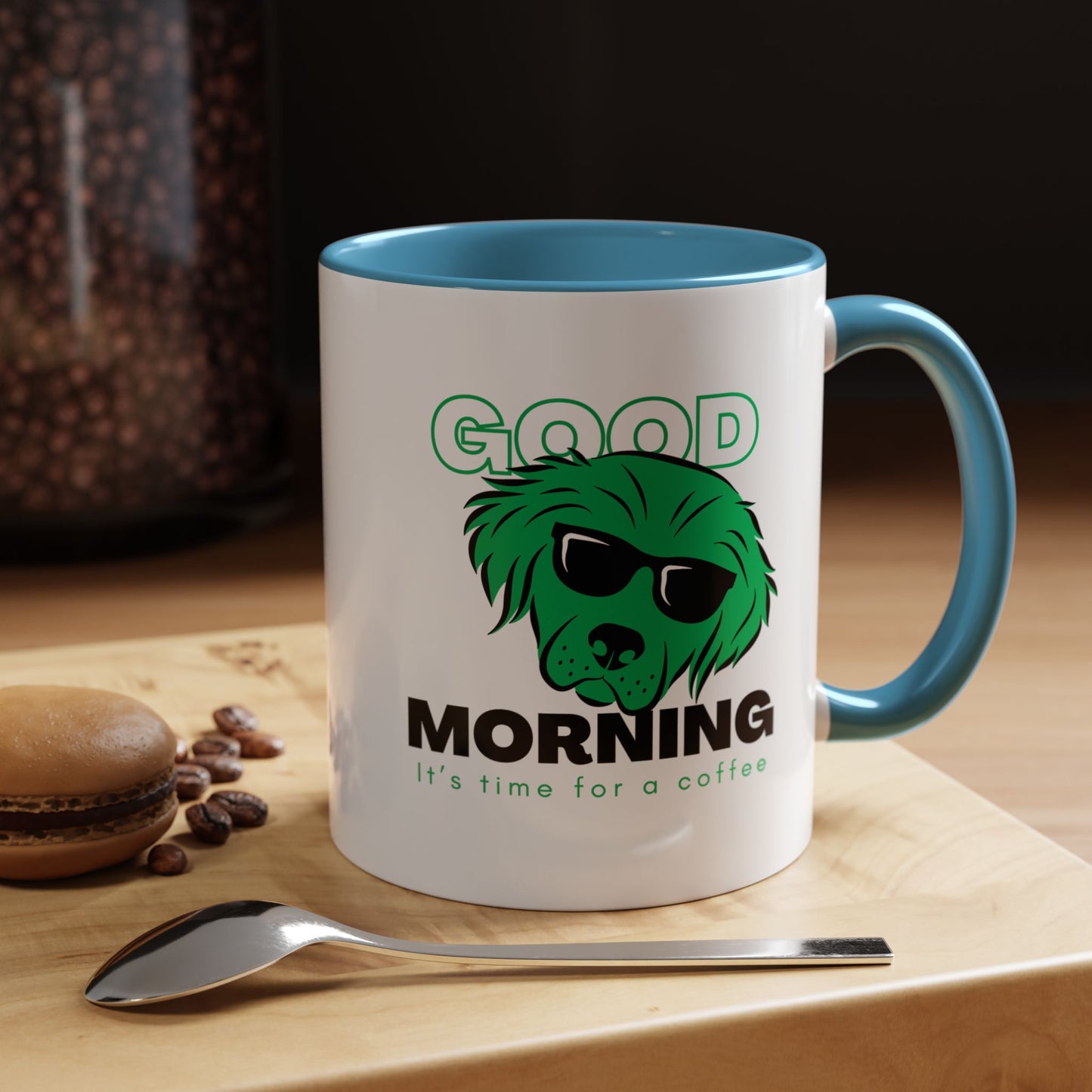 Accent Coffee Mug (11, 15oz)_ N+ Series ACMUG PT2WW012_ Limited Edition Mug by WesternWaves
