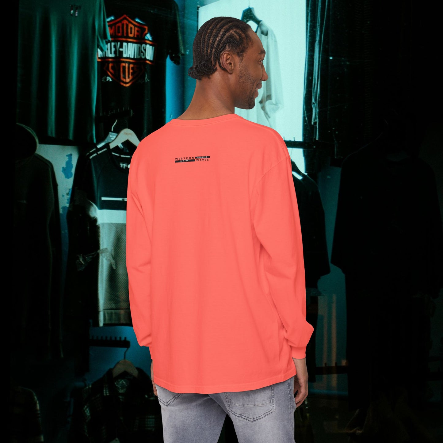 Unisex Long Sleeve T-Shirt_ N7 Series USLSTSHIRT PT2WW002_ Limited Edition Trendy Vibes by WesternWaves: