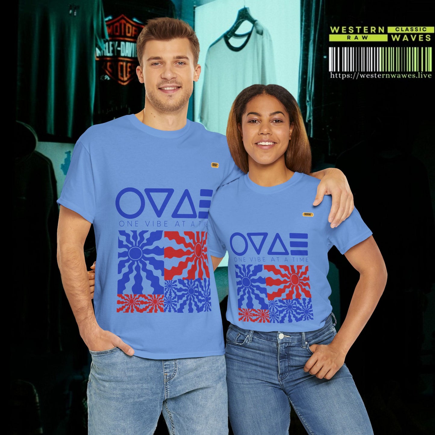 Unisex Heavy Cotton Tee_ Series N7* USHCTEE PT2WW003_ Limited Edition Heavy Cotton Tee by WesternWaves: