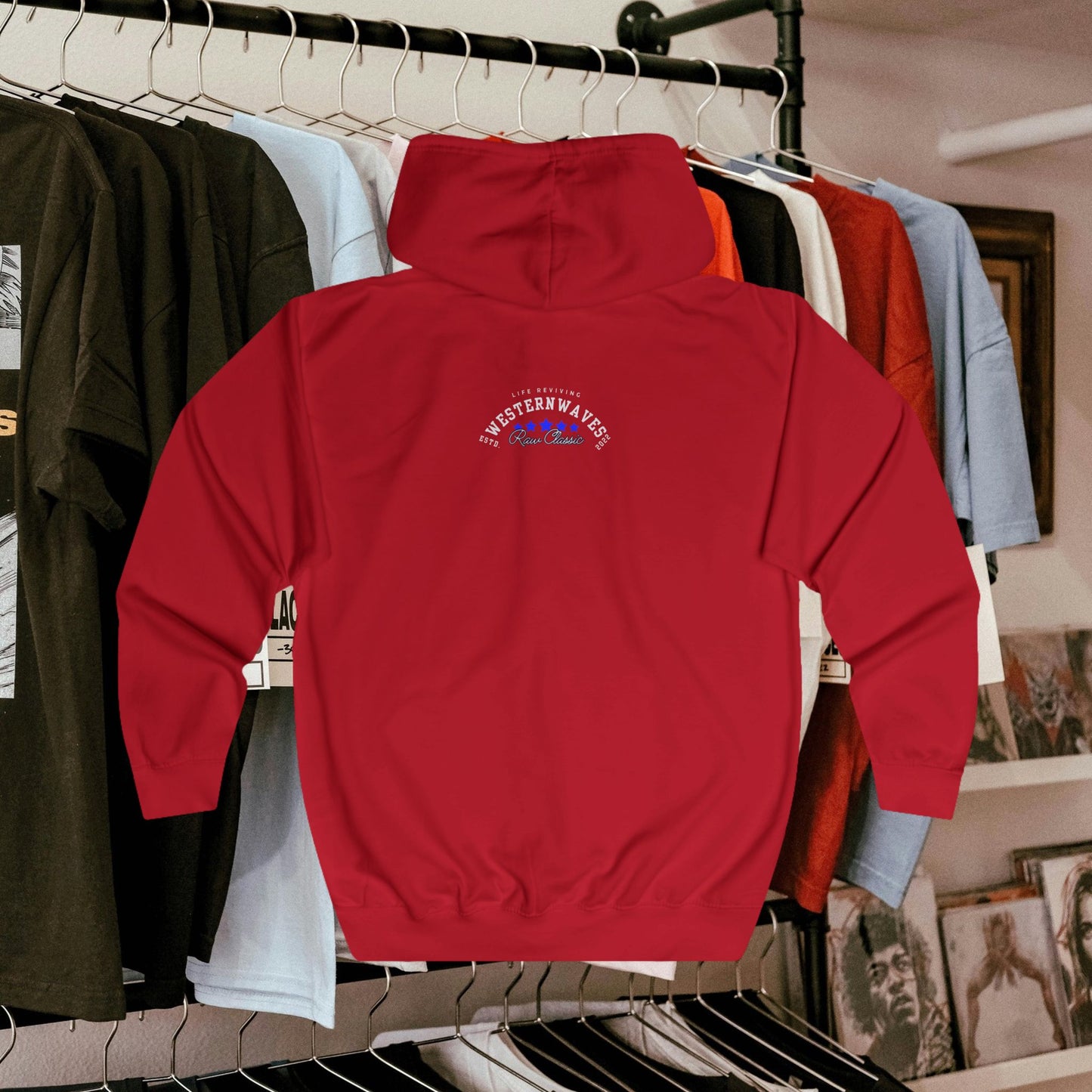 Unisex Full Zip Hoodie_ 21 June 2025_ Limited Edition Stylish Comfort by WesternWaves: