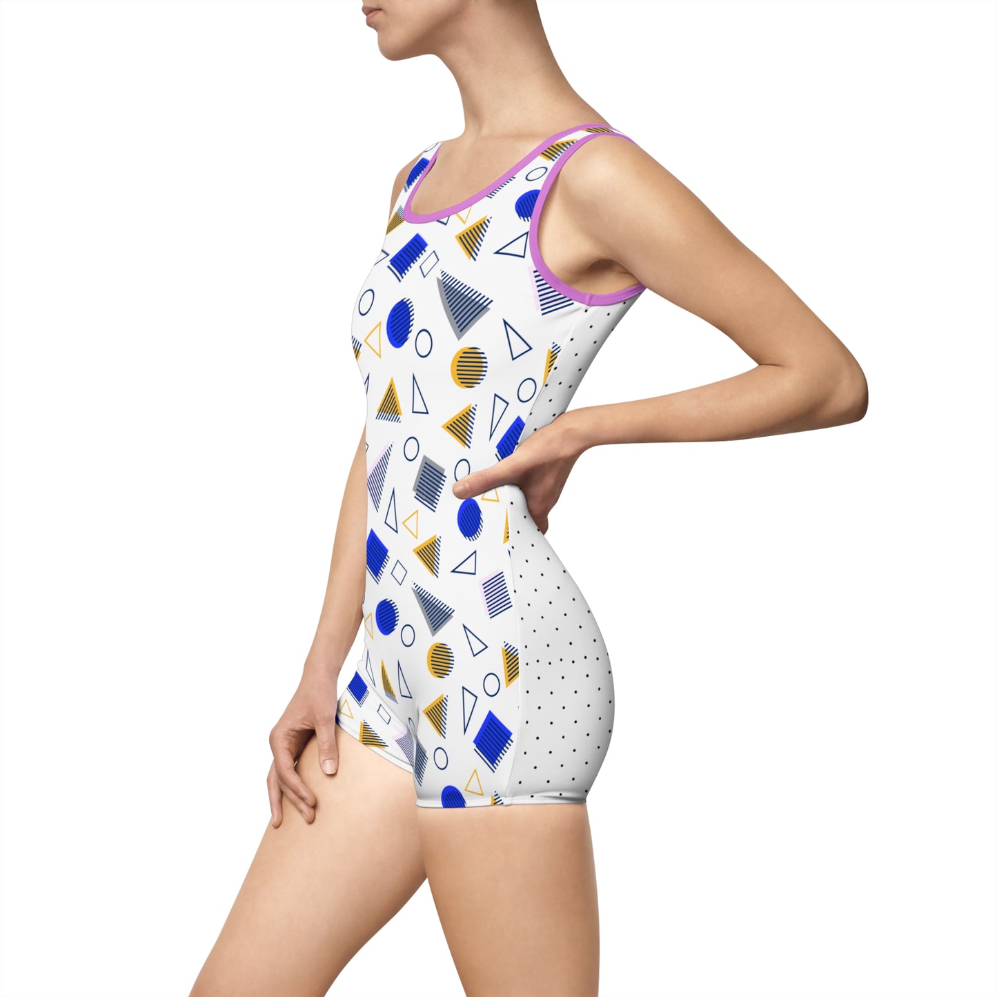 Women's Vintage Swimsuit (AOP)_N+ Series WVSSAOP PT2WW001_Limited Edition Vintage Confidence by WesternWaves: