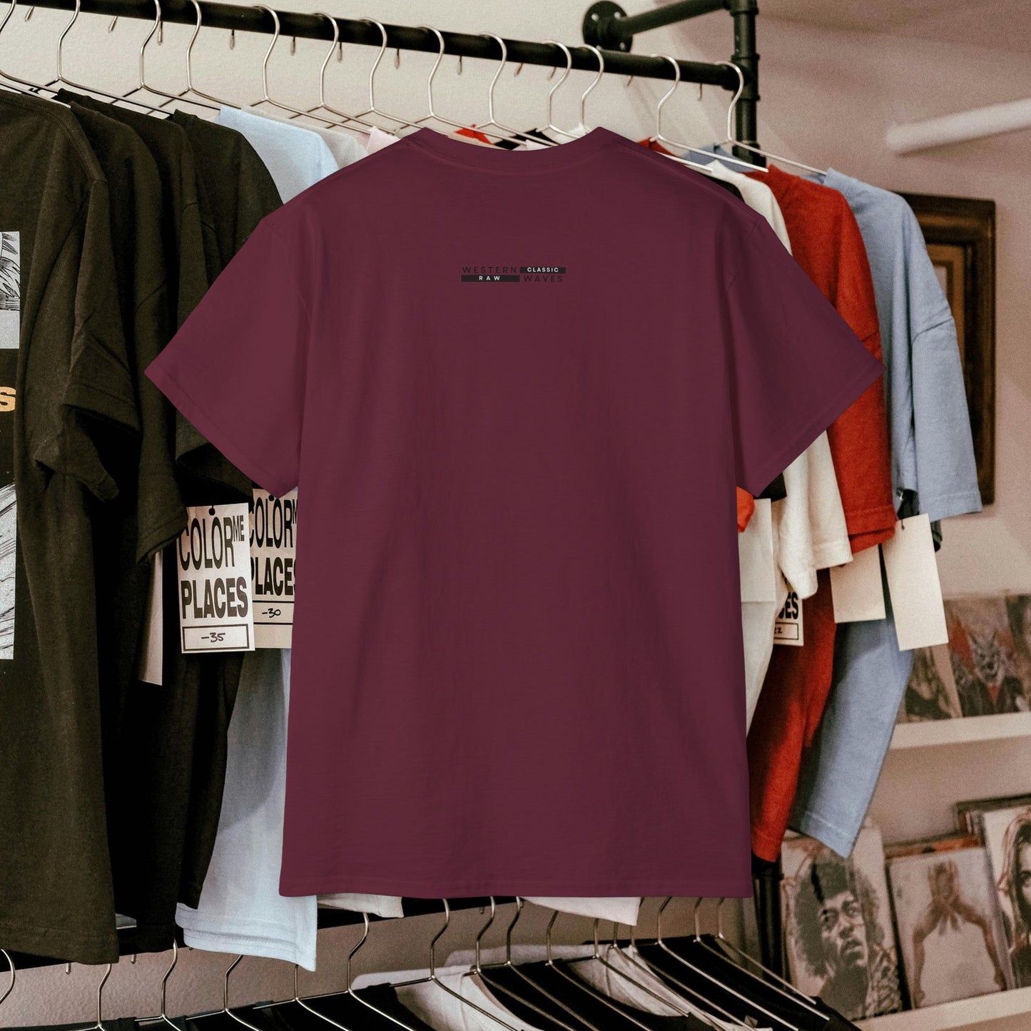 Inspirational Unisex Ultra Cotton Tee_ N6+ Series IPUSUCTEE PT2WW001_ Limited Edition by WesternWaves: