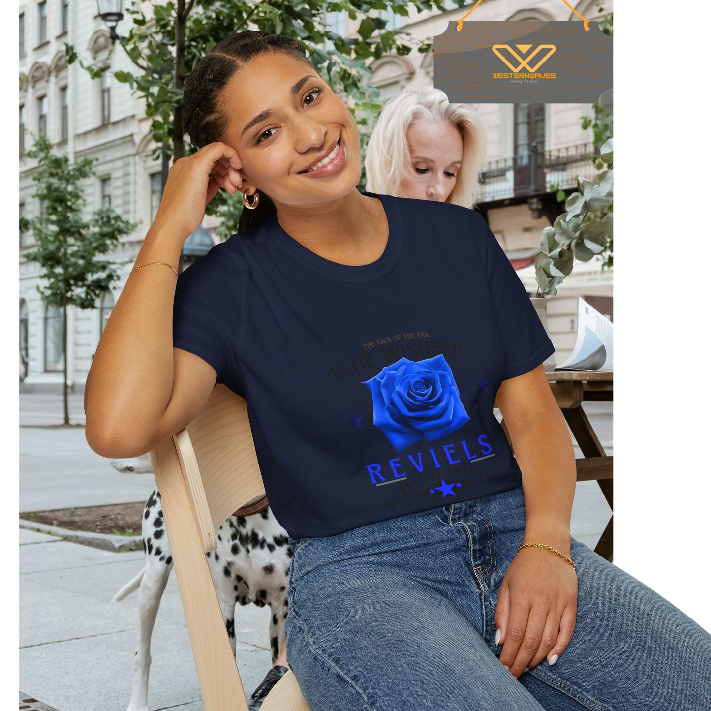 Unisex Softstyle T-Shirt_ N3+ Series USSTS FT2WW005_ Limited Edition Redefines & Relaxation by WesternWaves: