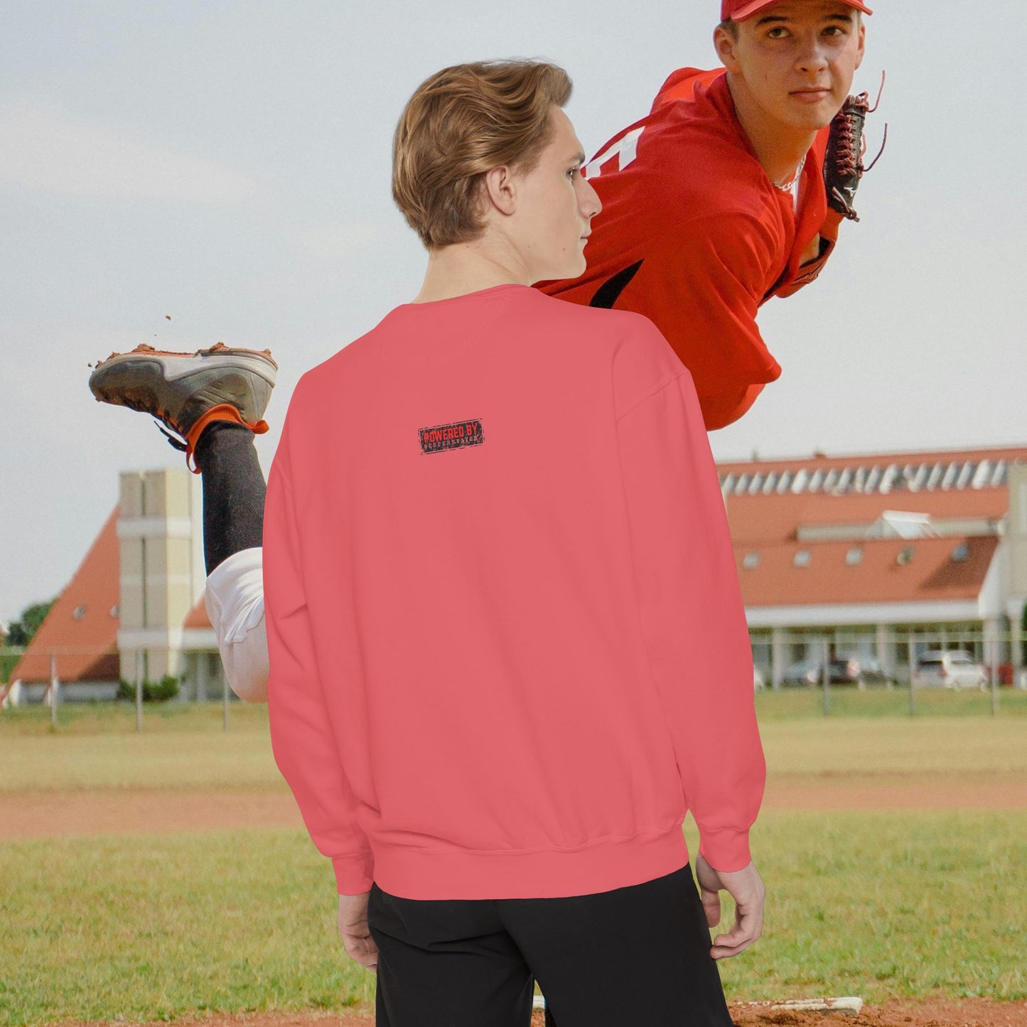 Unisex Garment-Dyed Sweatshirt_ N2 Series USGDSS PT2WW002_ Limited Edition Masterpiece of ‘ZeztZ’ Sports Brand _ Luxury & Casual Comfort by WesternWaves:
