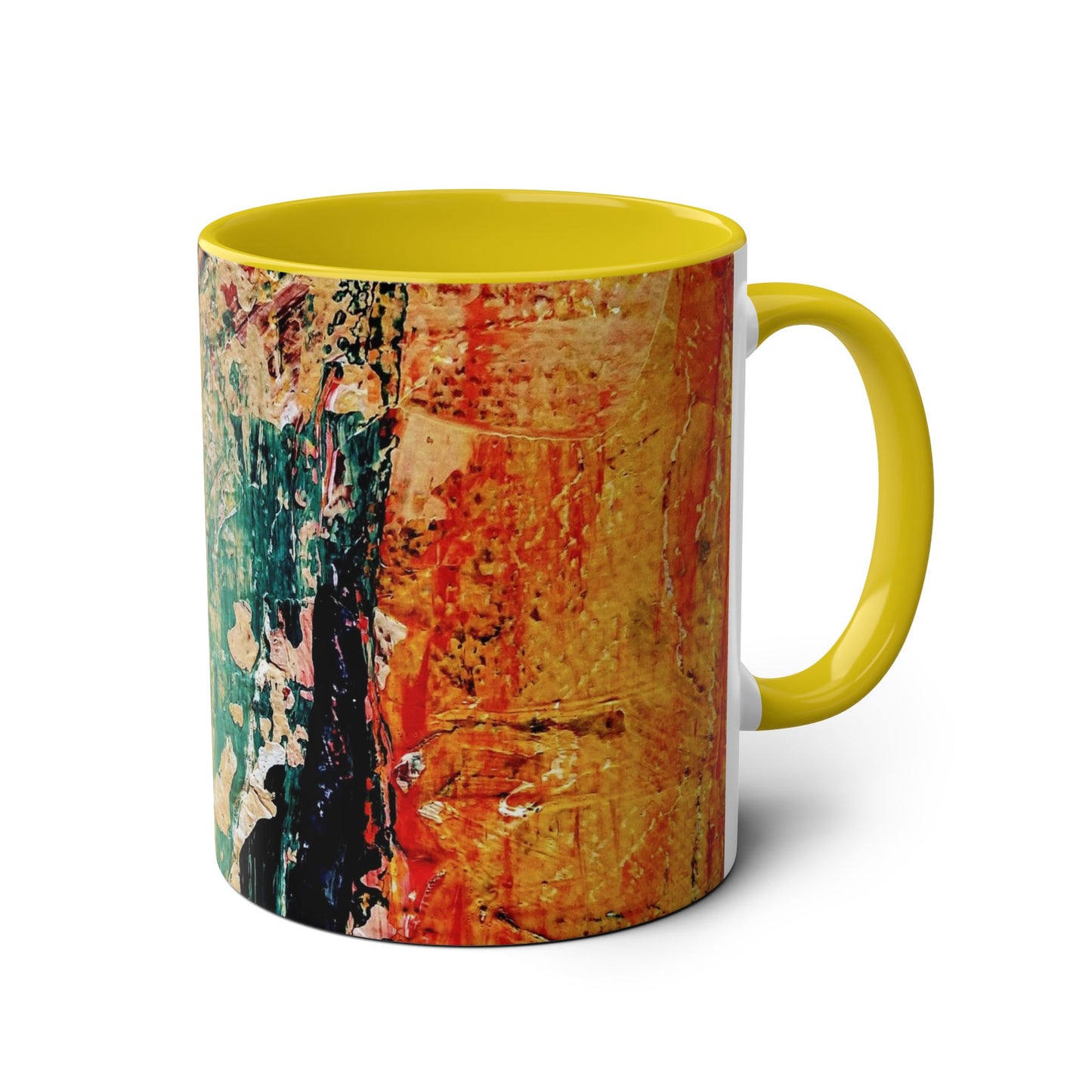 Two-Tone Coffee Mugs, 11oz_ N2+ Series TTCM11OZ PT2WW001_ Limited Edition by SPW of WesternWaves: