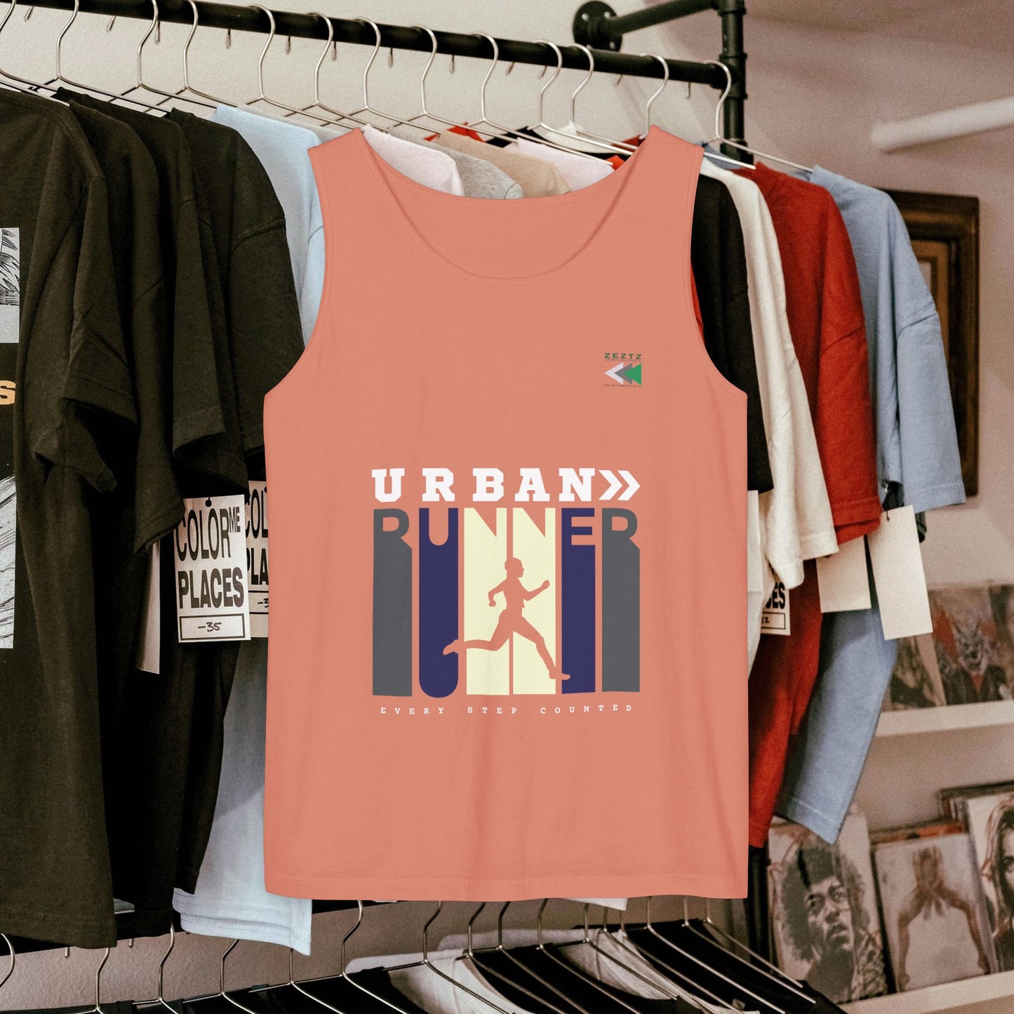 Unisex Garment-Dyed Tank Top_ 27 June 2025_ Limited Edition Summer Sports Apparel by WesternWaves: