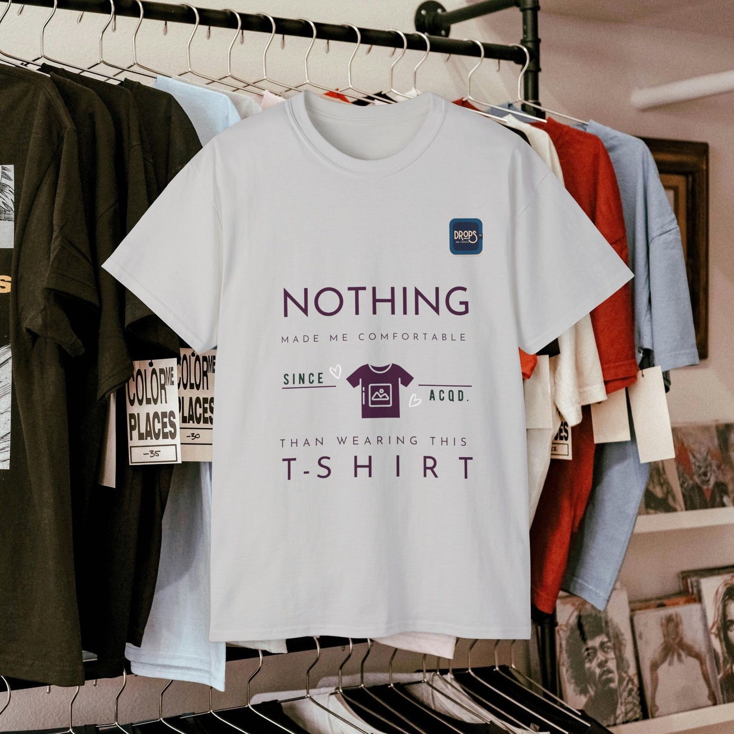Comfort Graphic Tee_ N7+ Series CGTEE PT2WW001_ Limited Edition by WesternWaves: