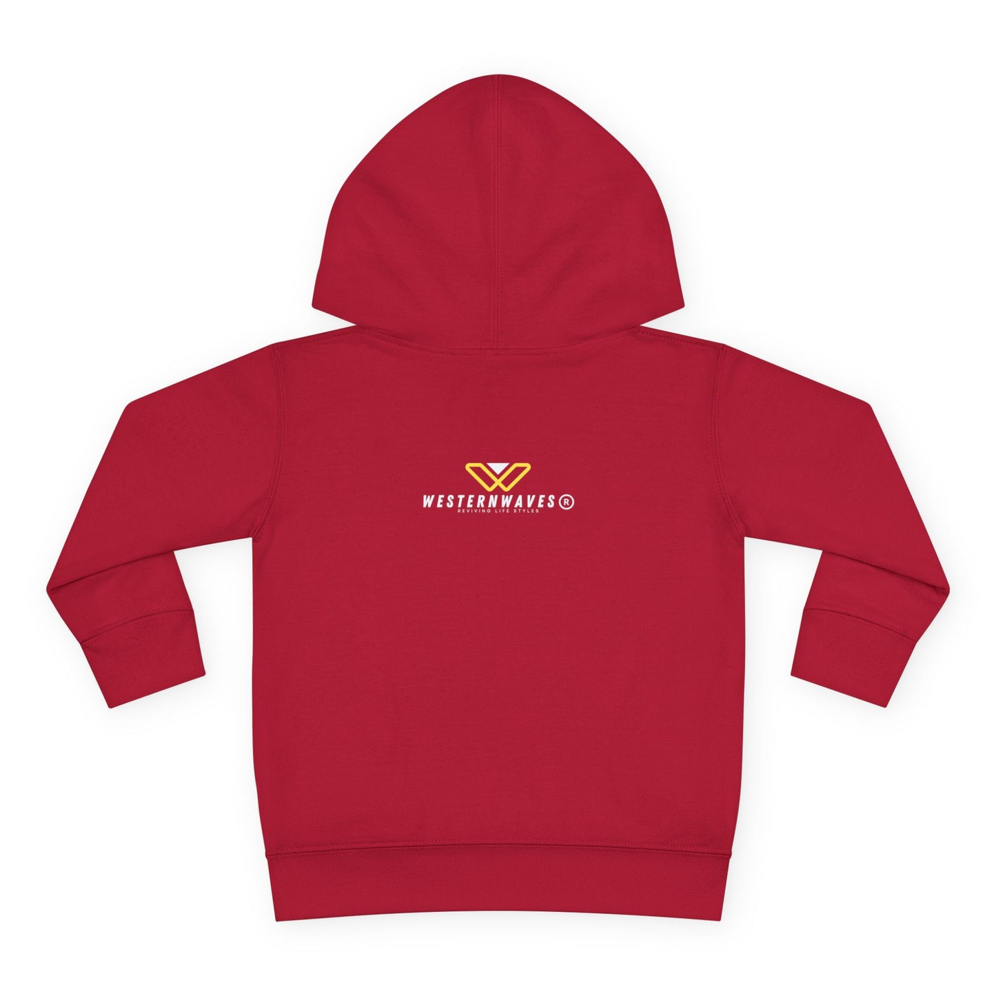 Toddler Pullover Fleece Hoodie – N2+ Series TPOFH PT2WW002_ Cozy, Durable & Personalized Limited Edition by WesternWaves: