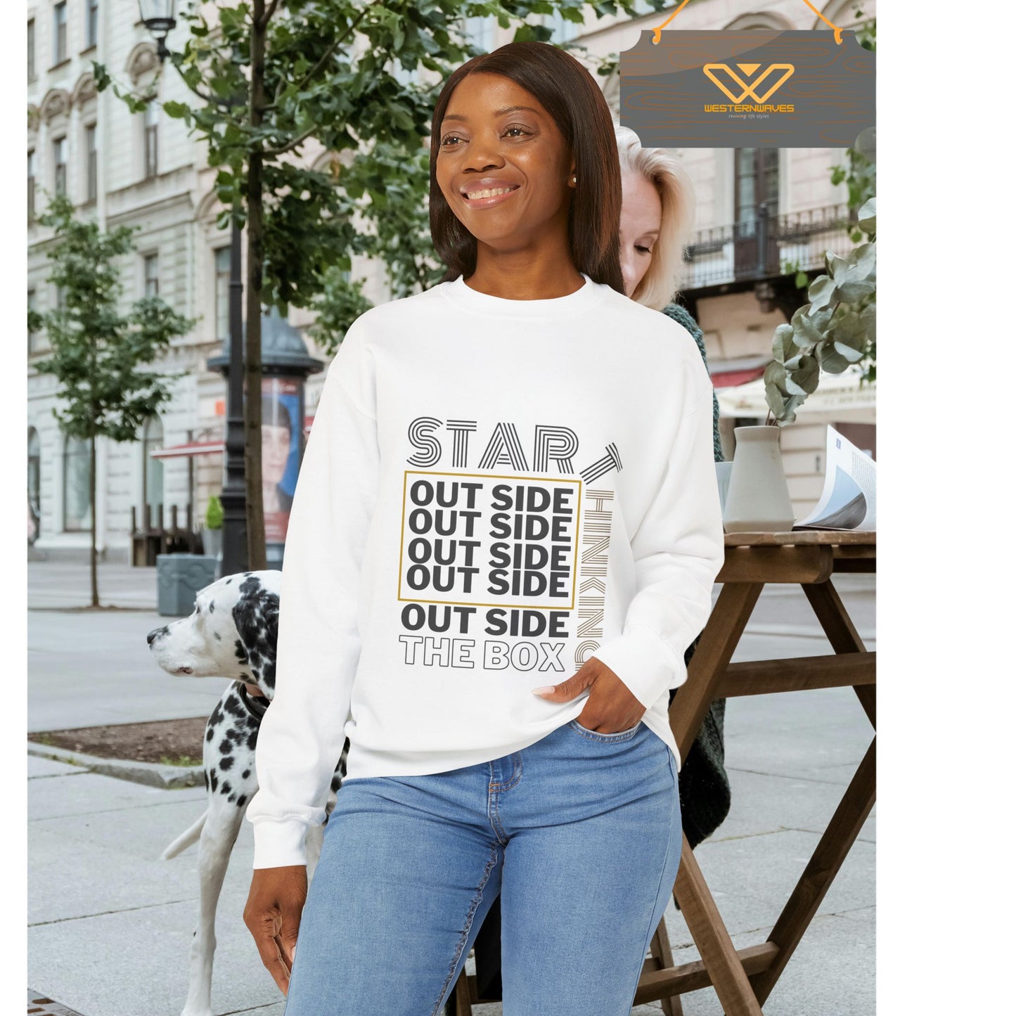 Seasonal Seller Sweatshirt: Unisex_ N3+ Series SSSS PT2WW002_ Limited Edition Seasonal Offer by WesternWaves: