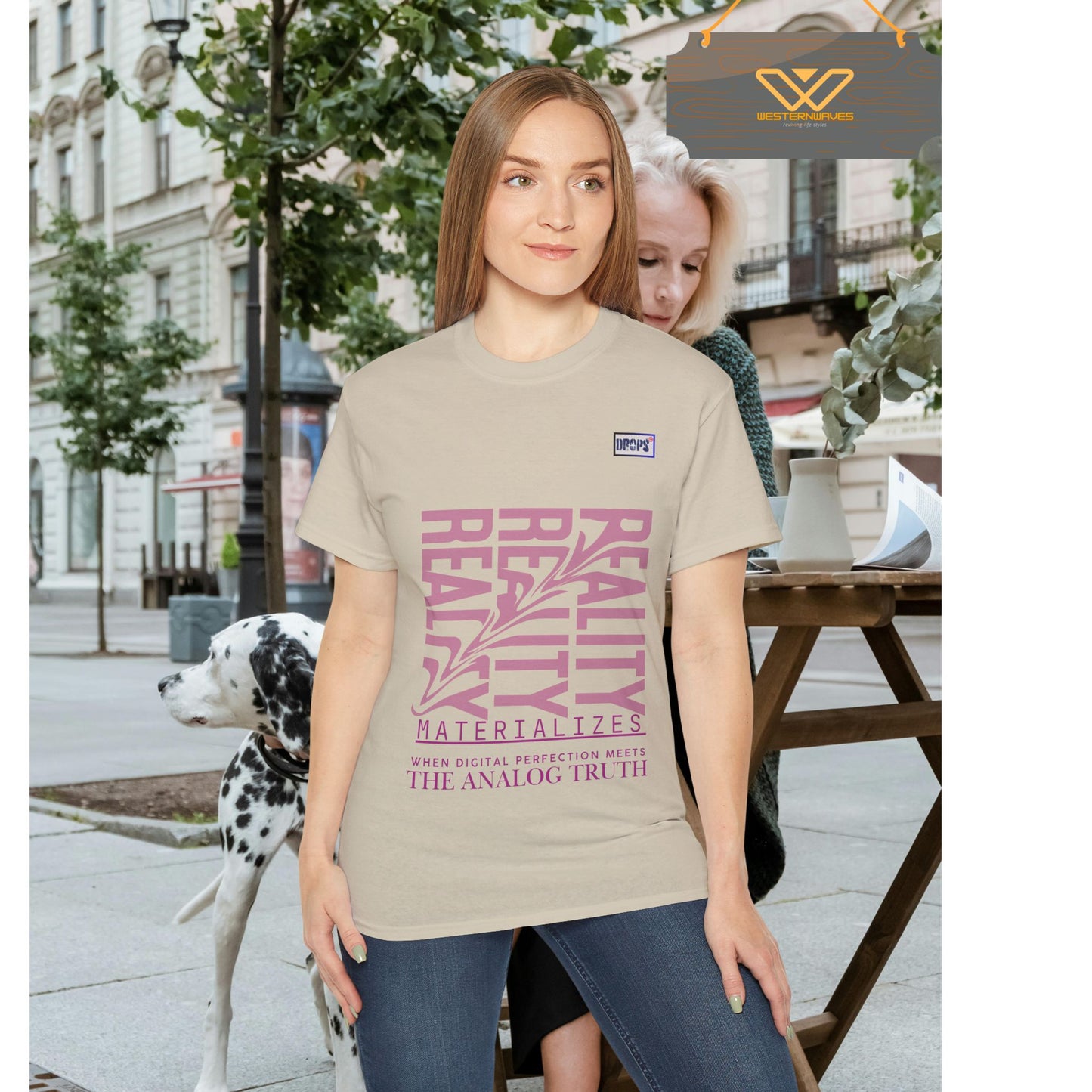 Unisex Ultra Cotton Tee_ Classic Comfort Unleashed_ N2* Series USUCTEE PT2WW008_ Limited Edition Maximum Comfort & Style by WesternWaves: