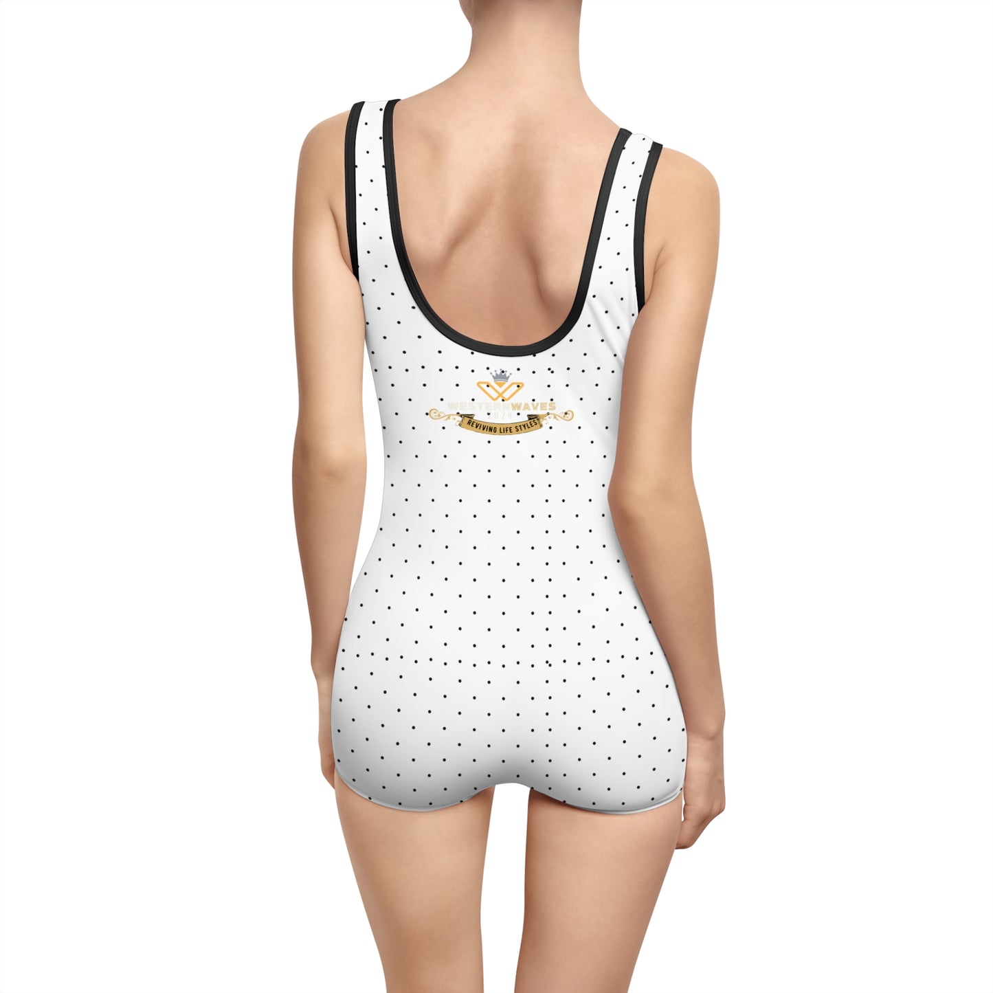 Women's Vintage Swimsuit (AOP)_ N+ Series WVSSAOP PT2WW003_ Limited Edition Vintage Confidence by WesternWaves: